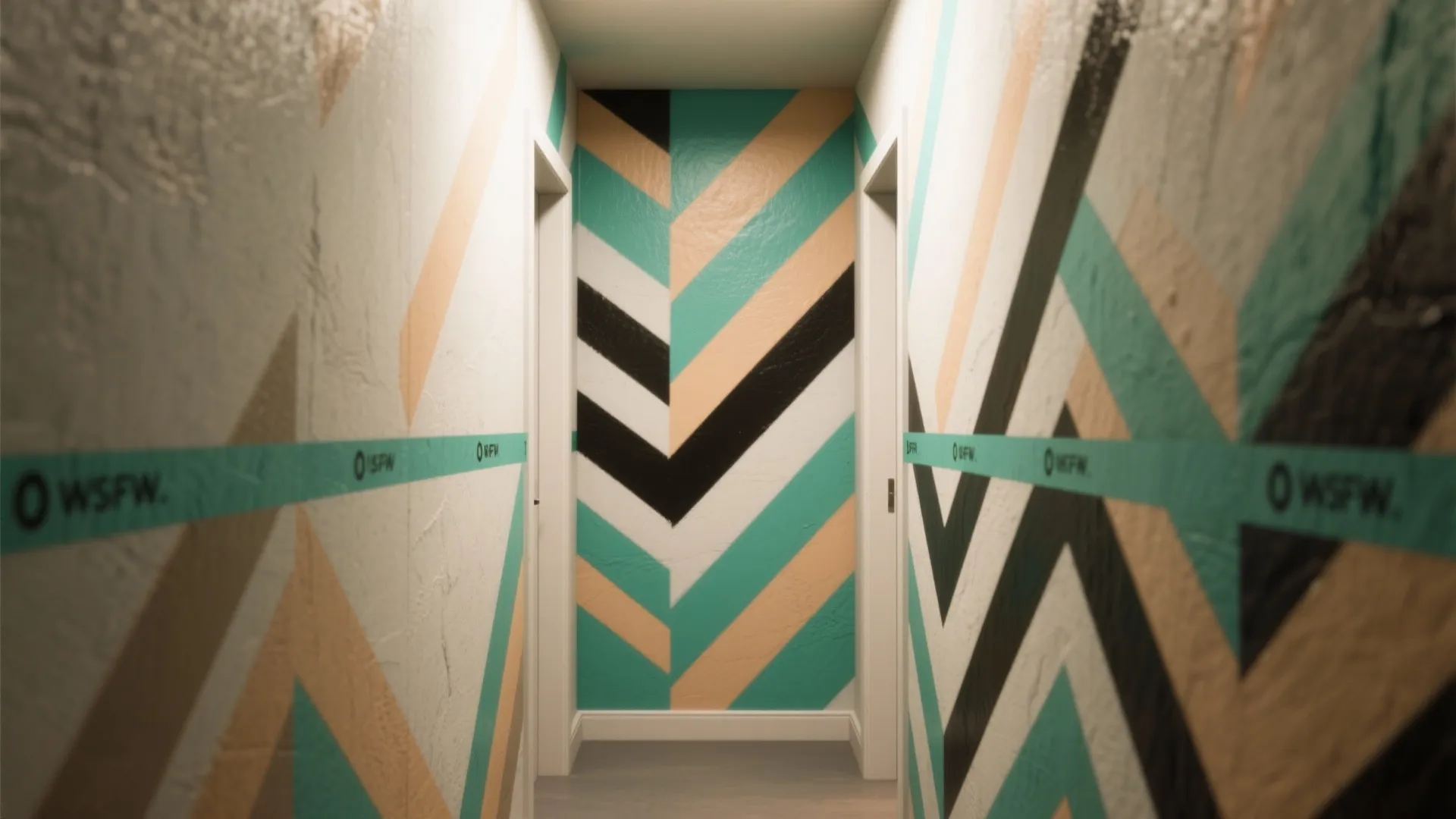 Geometric Masking and Negative Space