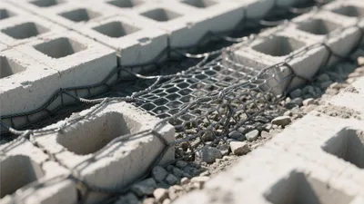 Industrial Concrete Paving with Geogrid Reinforcement