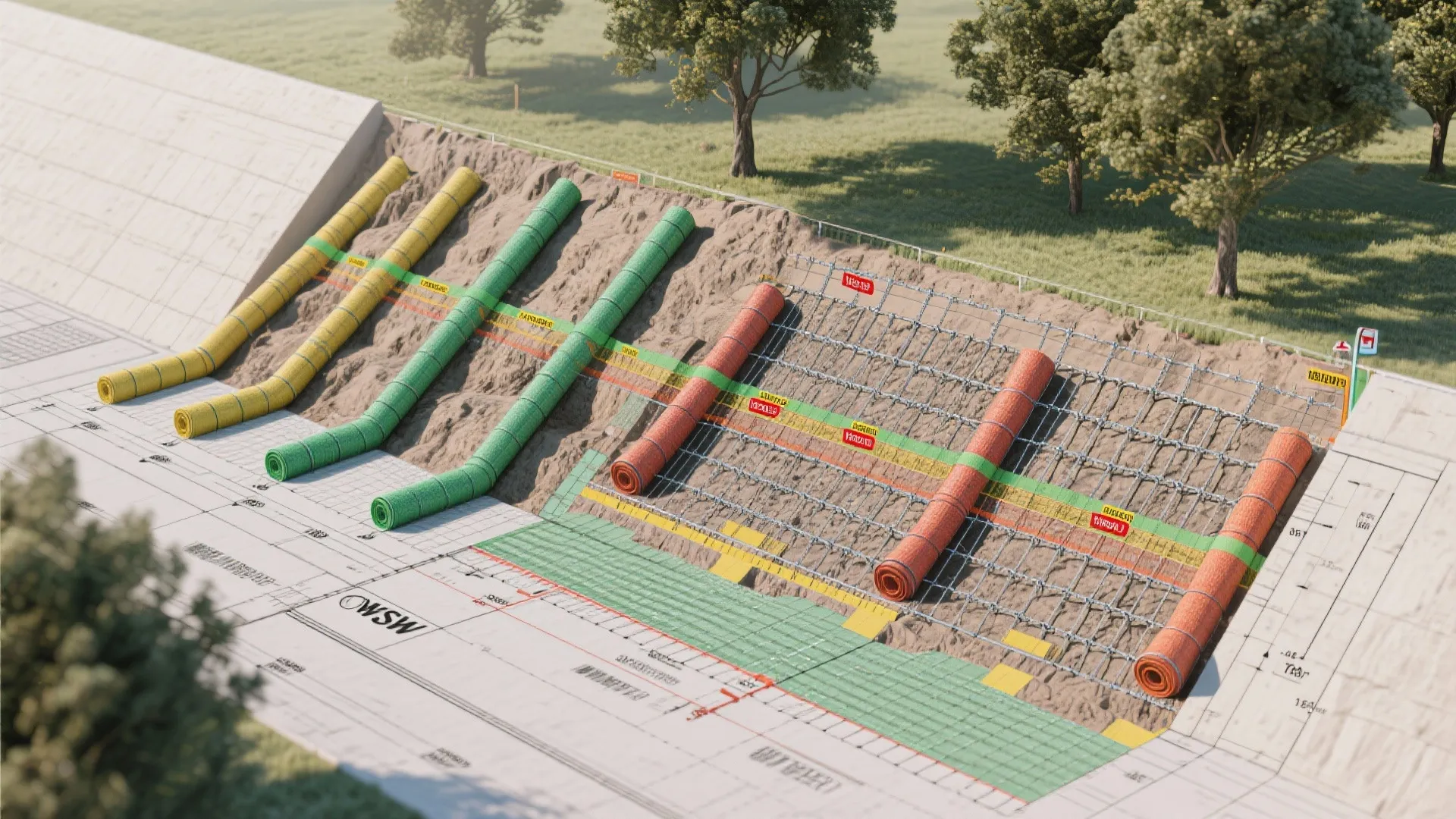 Reinforcement Zoning and Setback Optimization