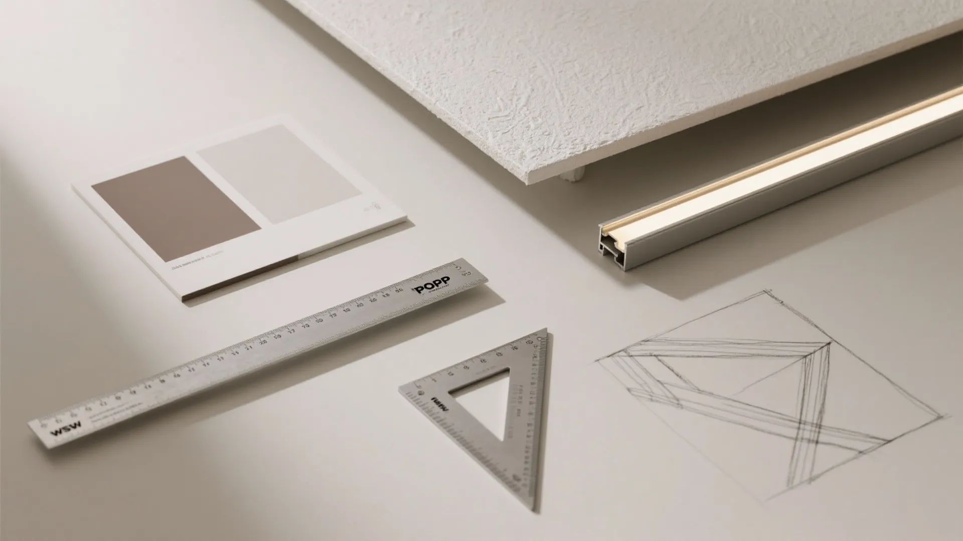 Geometric Plus-Minus Patterns (Subtle, Not Busy)