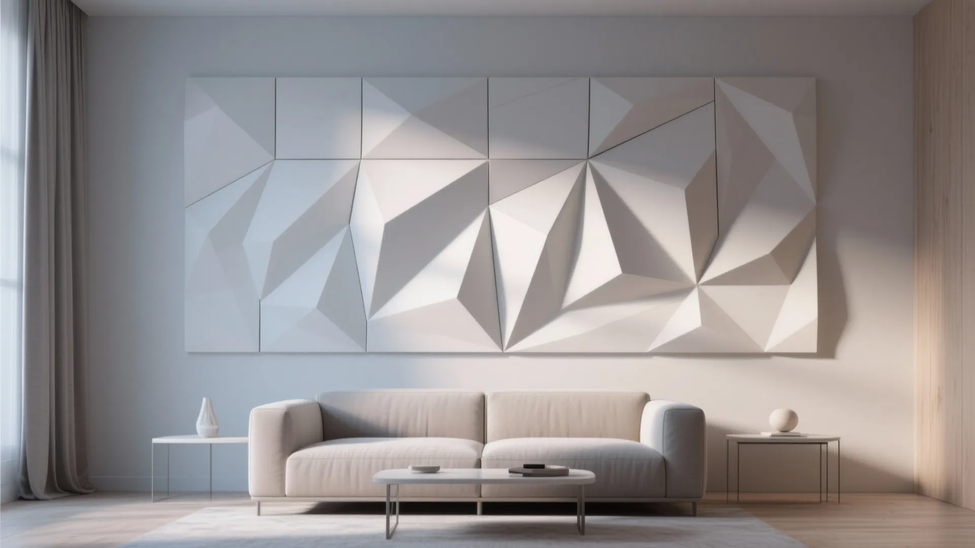 3. Geometric 3D Panels for Modern Drama