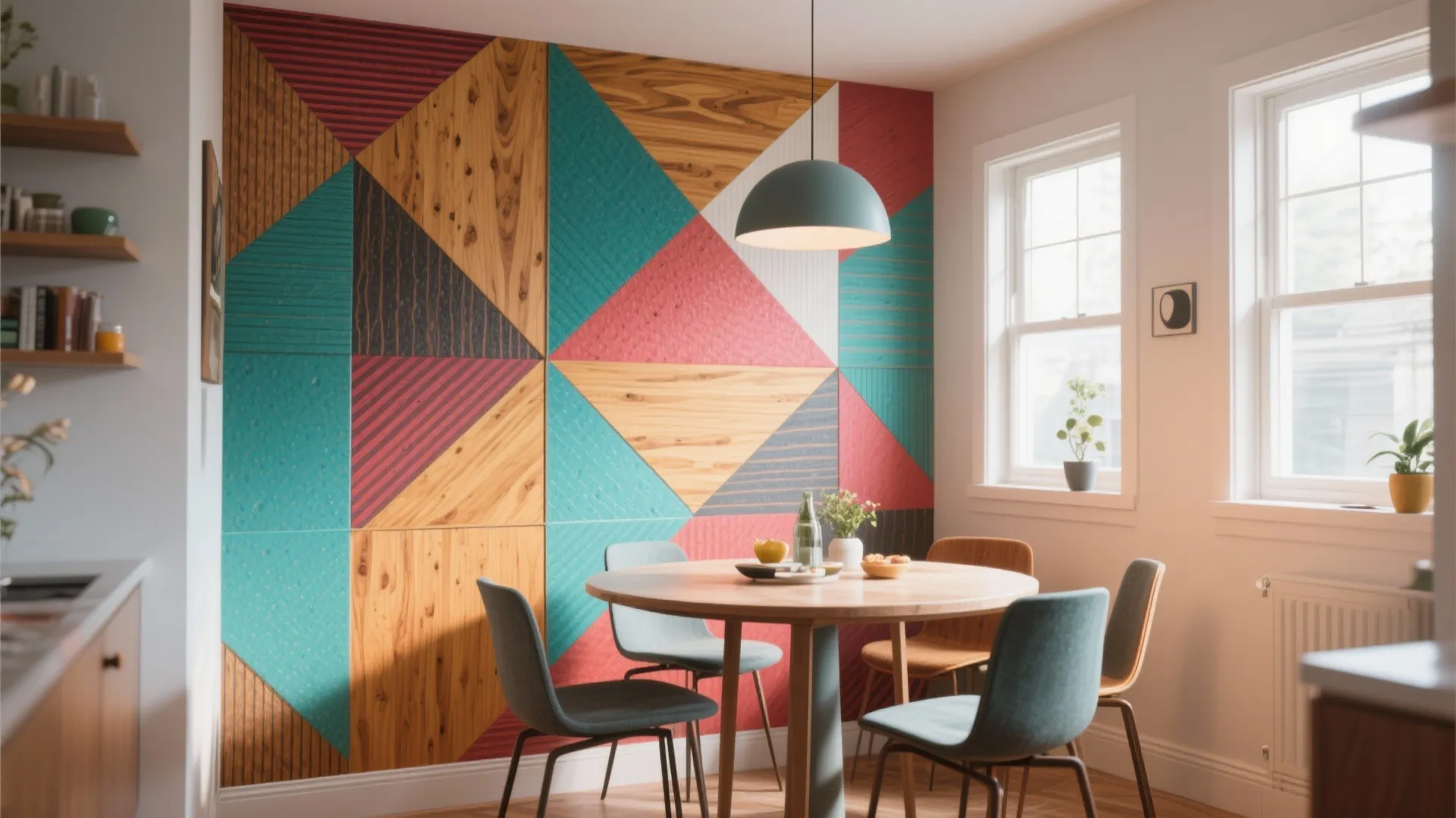 Geometric Accent Panels