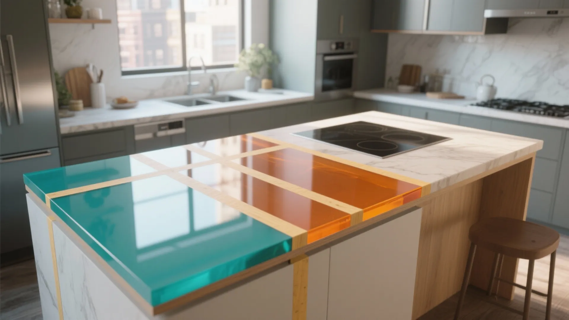 Geometric Color Blocks