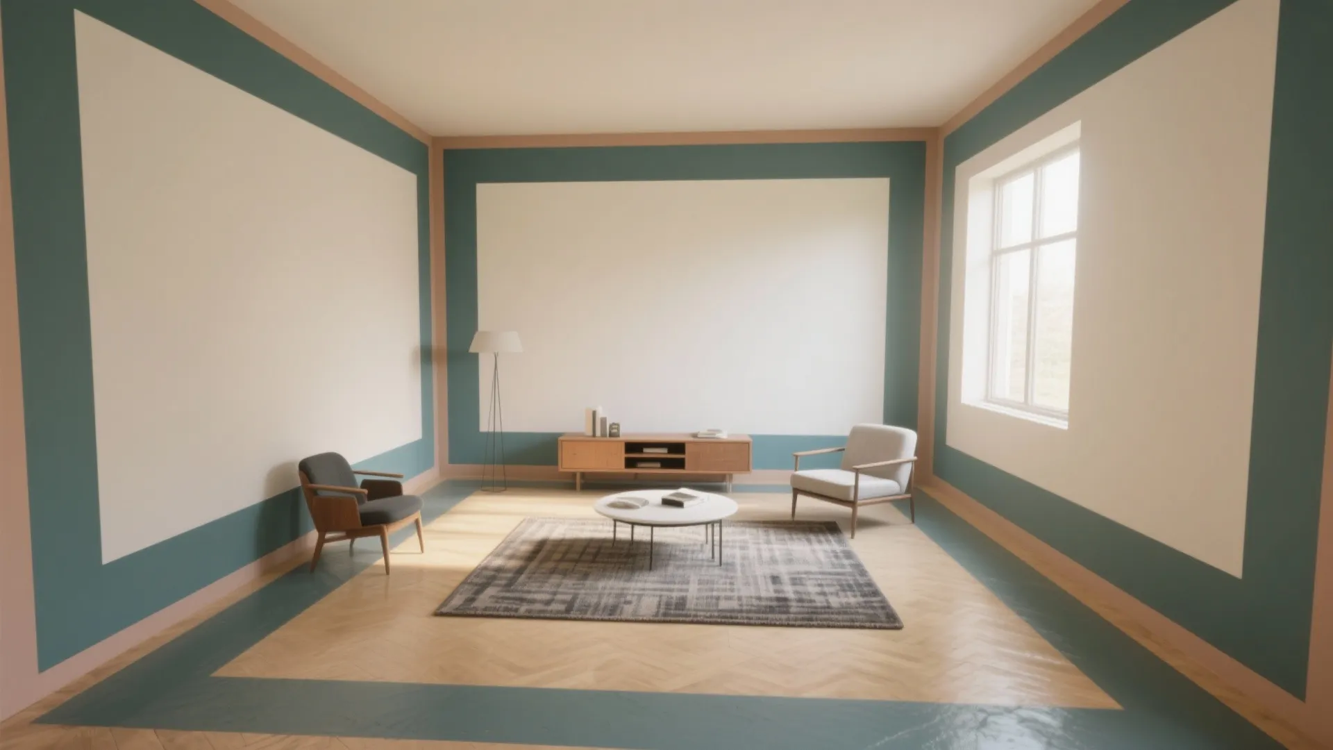 4. Bold Geometric Borders