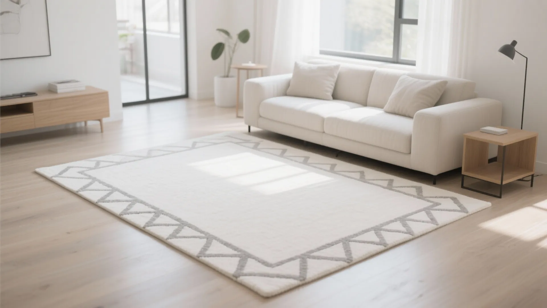 2. Geometric Border Accent