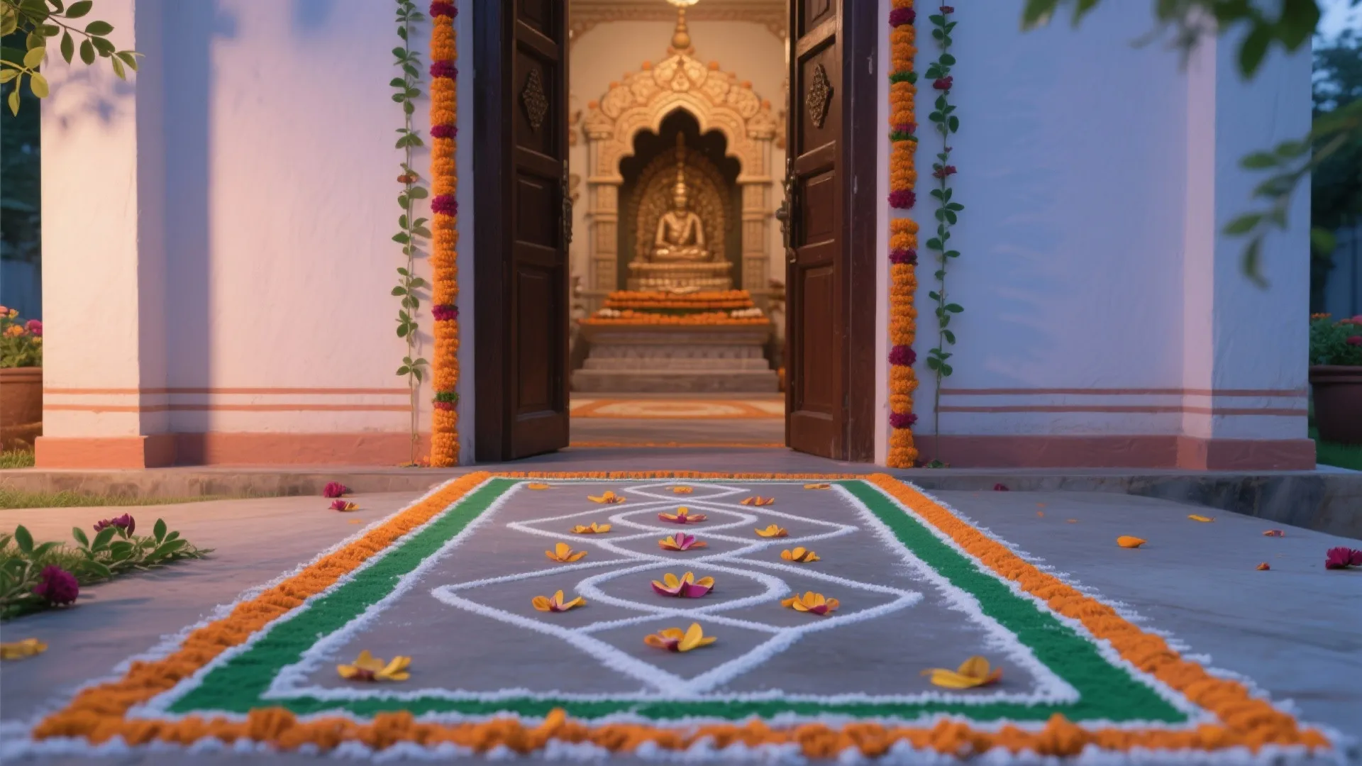 Geometric Borders and Threshold Frames