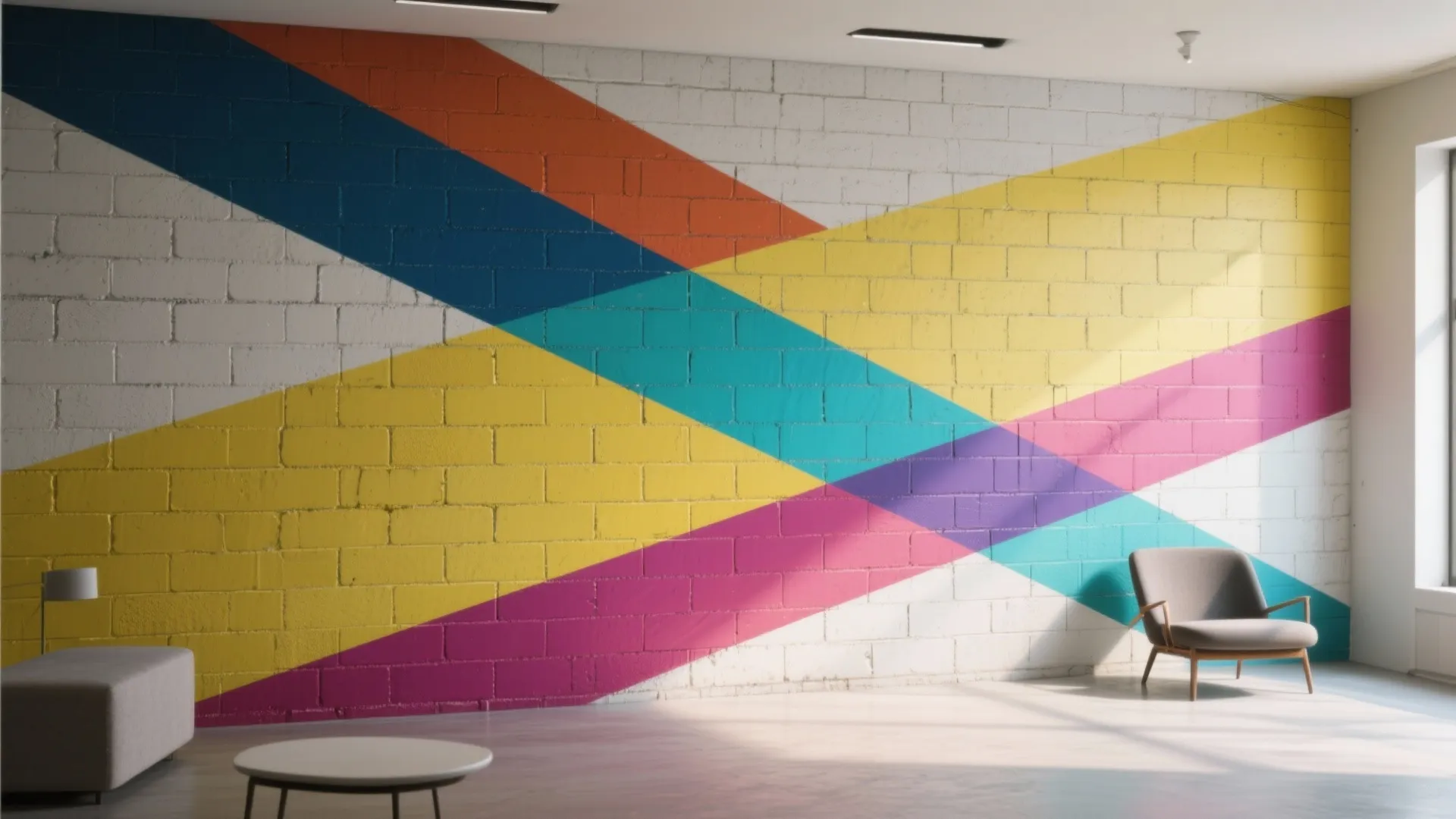 Bold Geometric Color Blocking