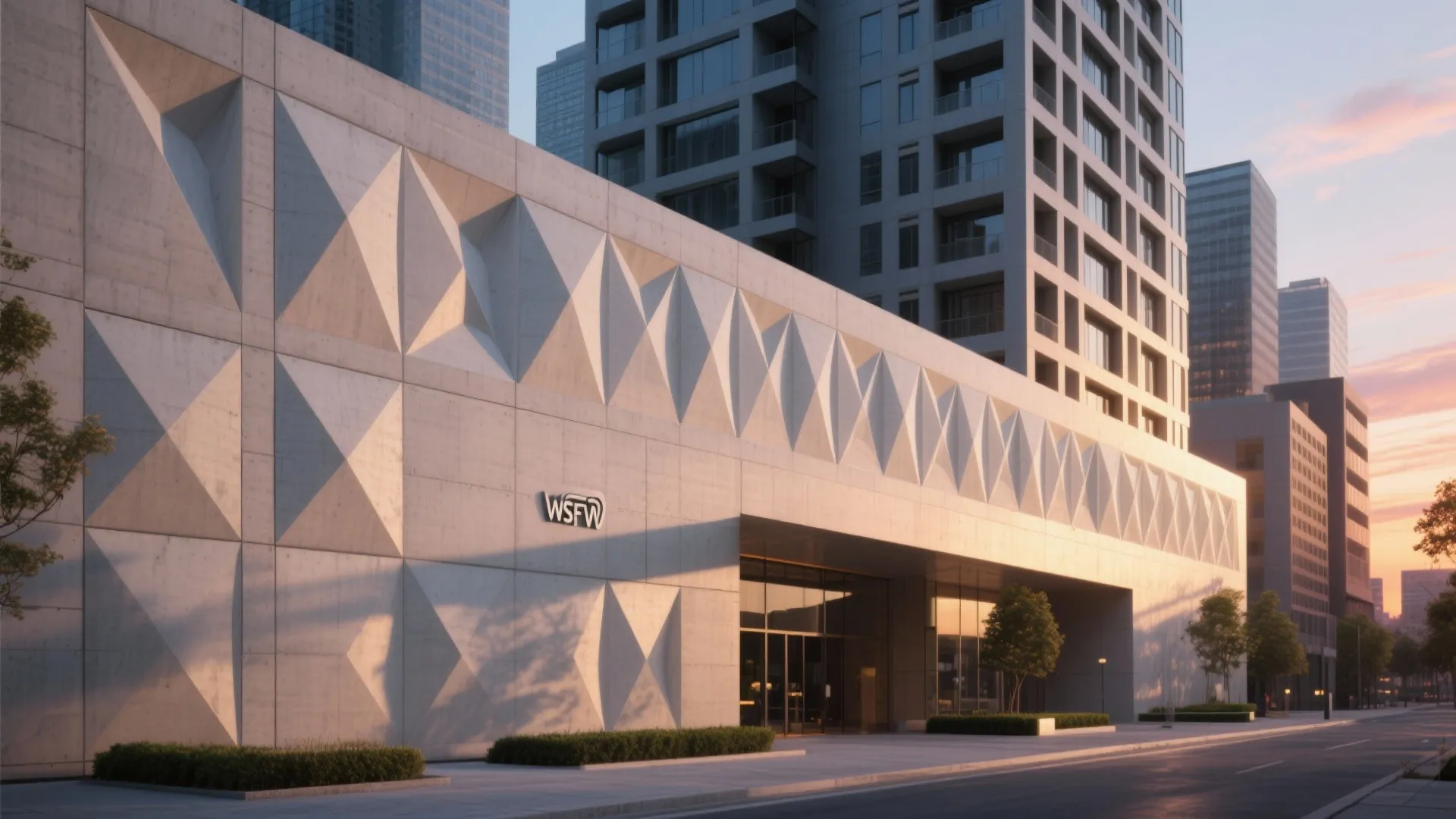 Geometric Concrete Patterns