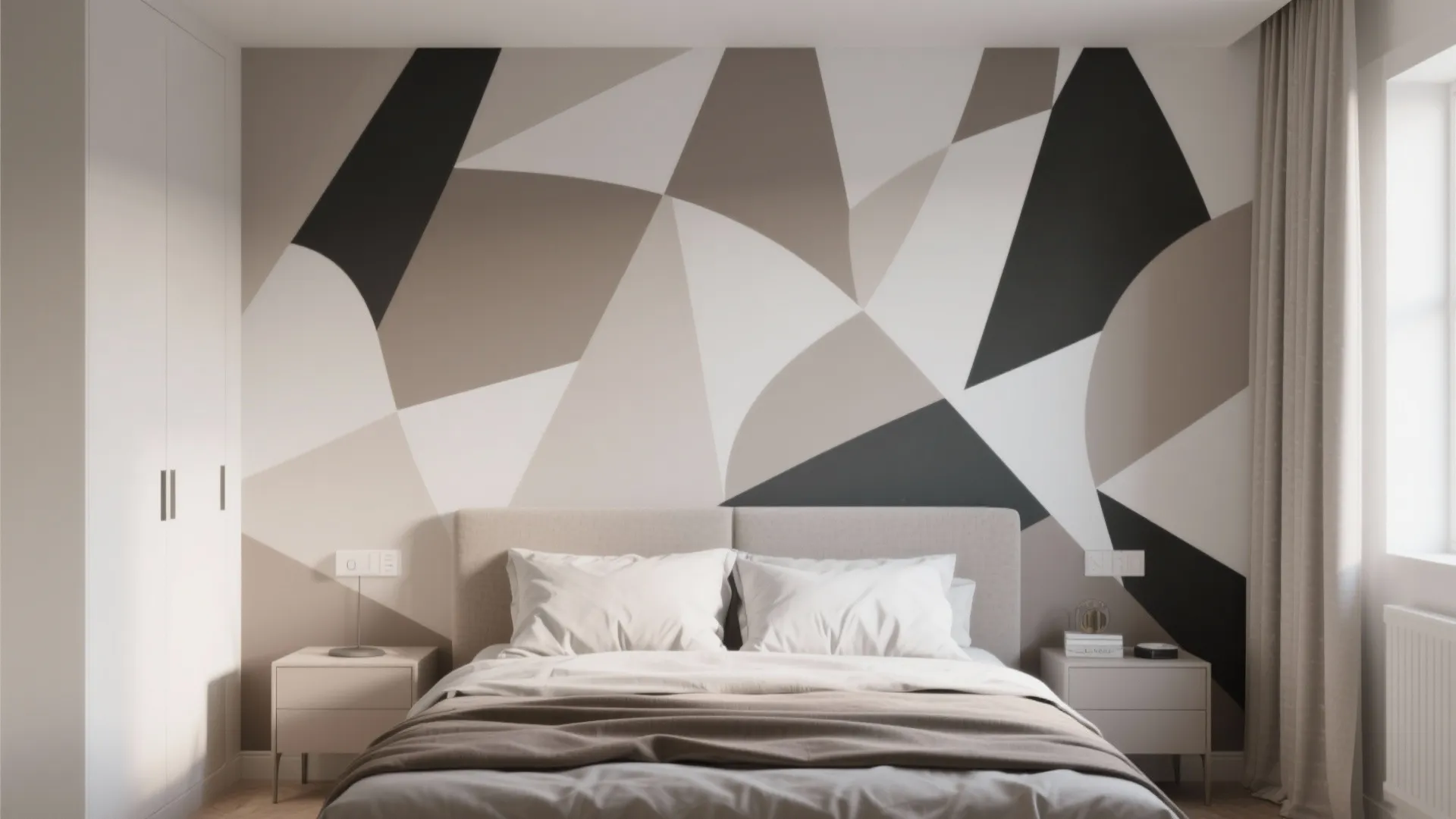 3. Oversized Geometric Decal Zone