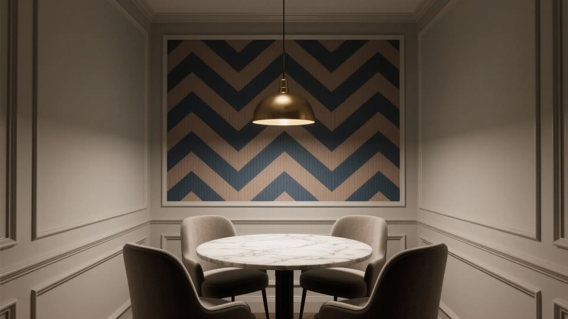 4) Tailored Geometrics for Transitional Luxury