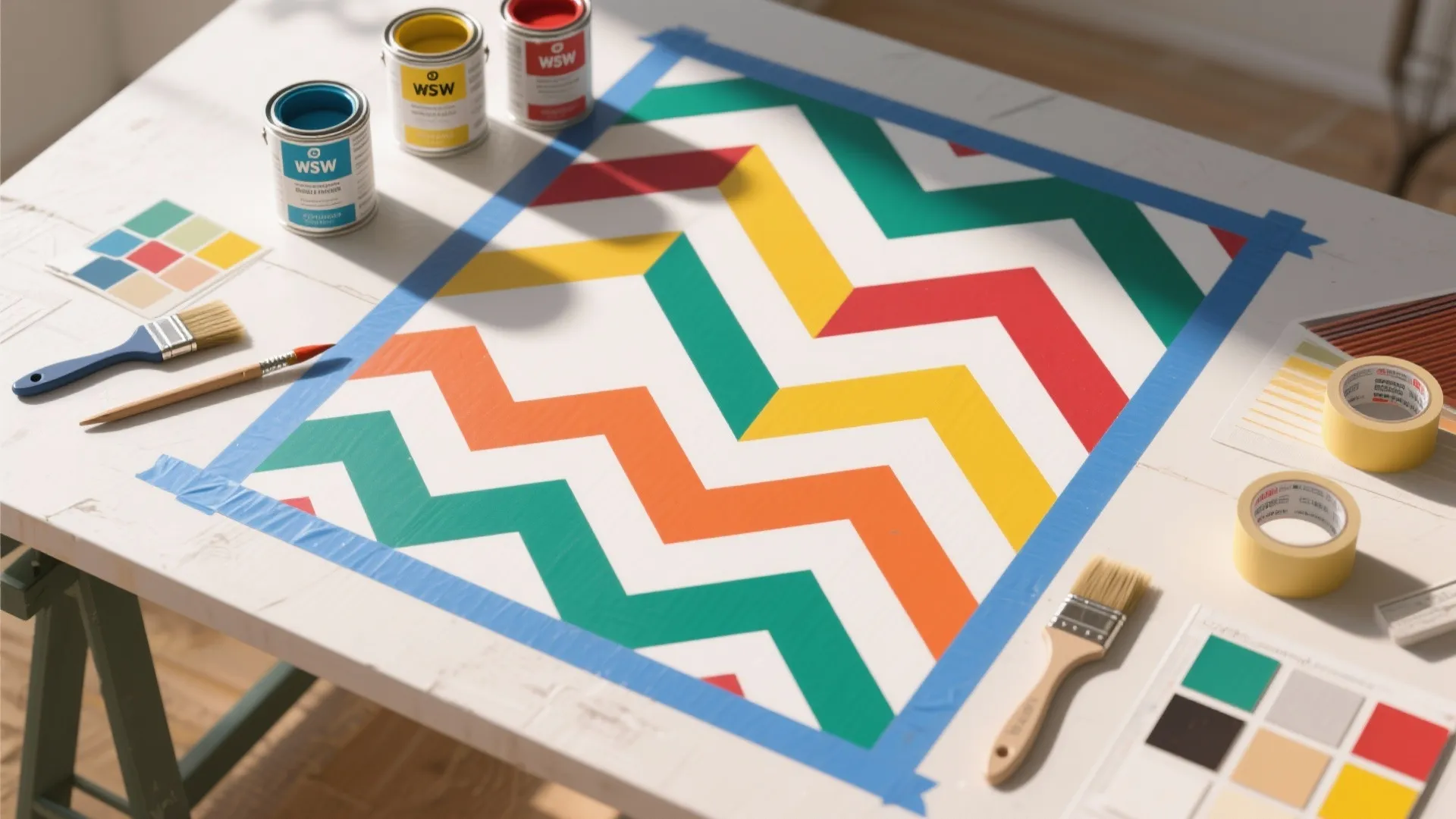 4. Geometric Patterns for Playful Personality