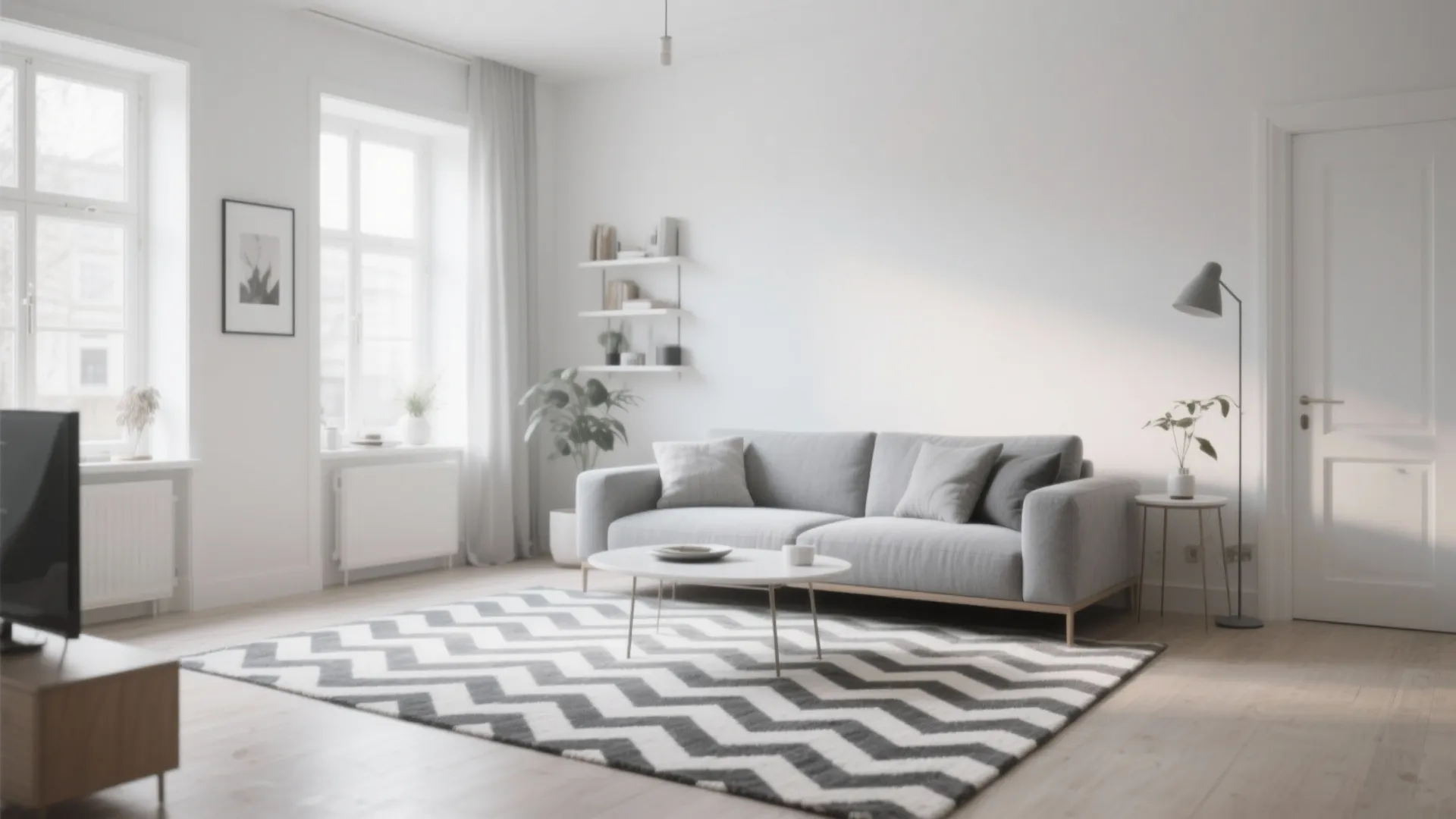 9. Geometric Patterns in Rugs and Throws