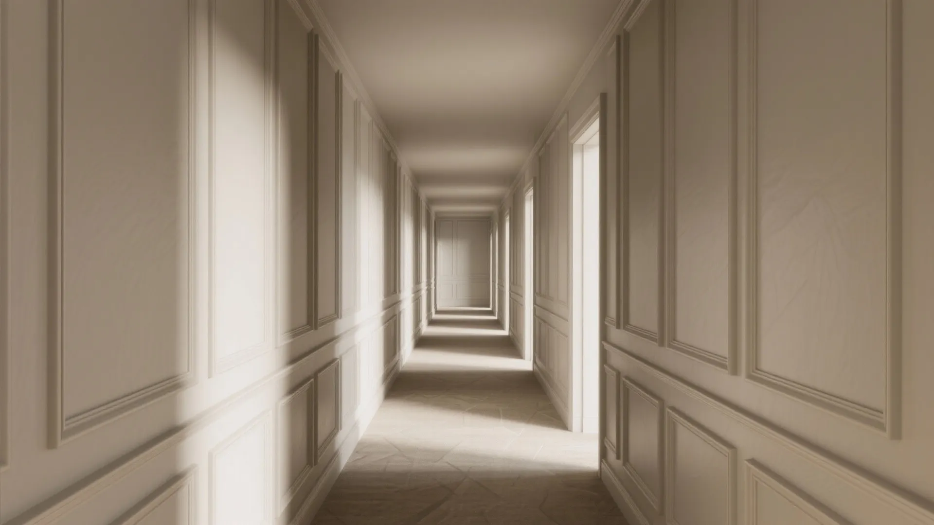 Geometric Texture and Painted Shadow Play