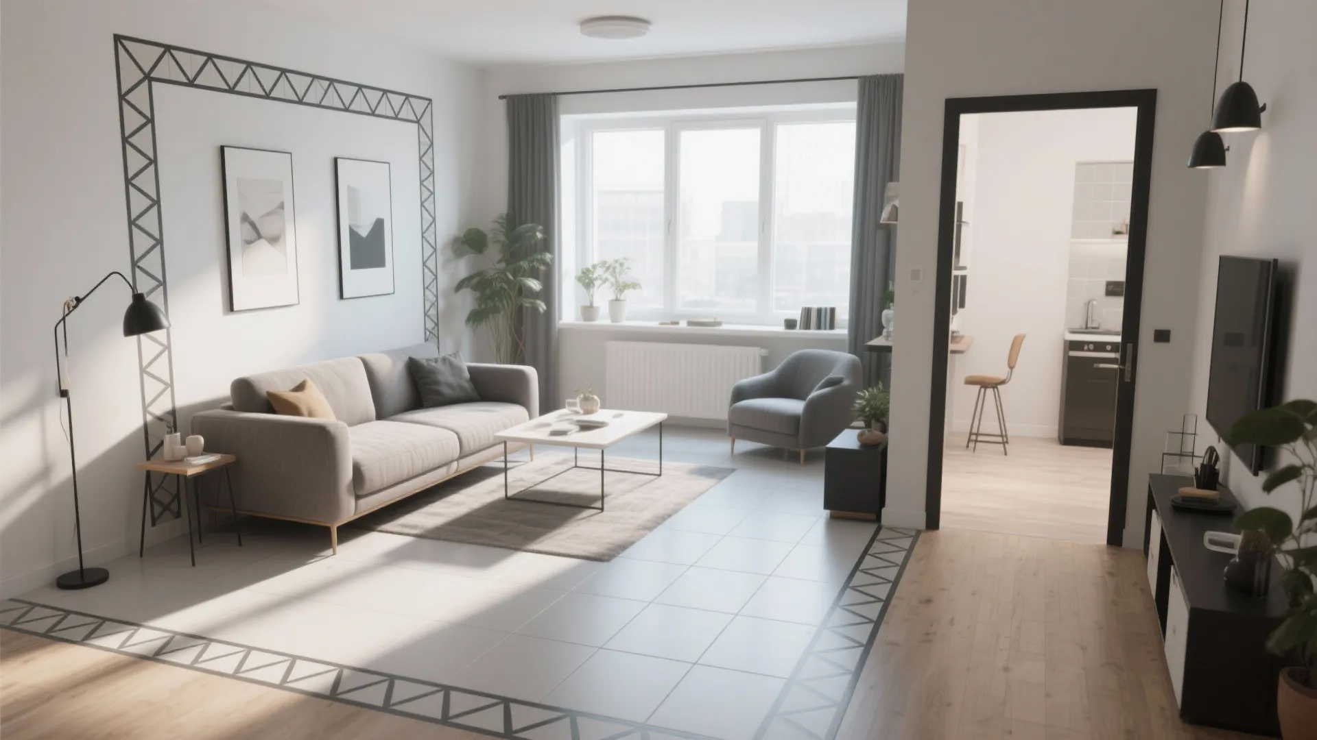 Geometric Inlay Borders