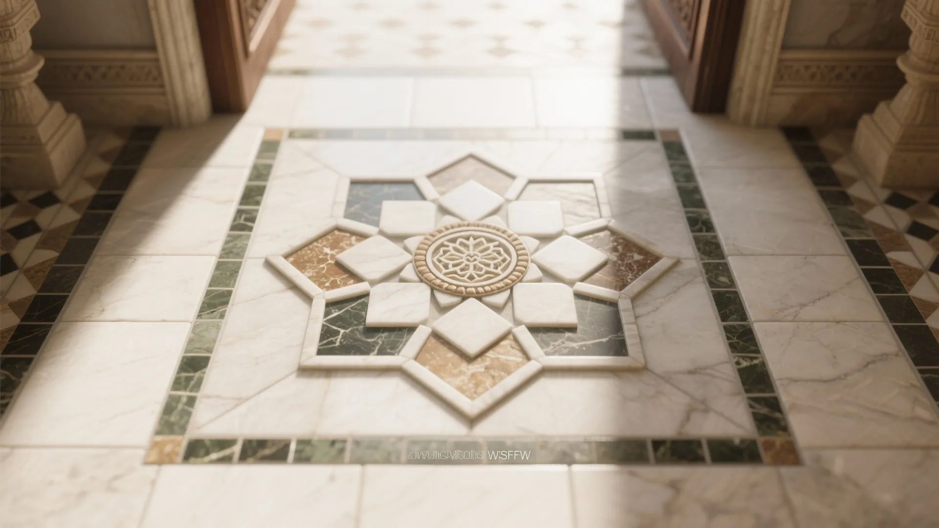 Geometry Inlay for Movement and Focus