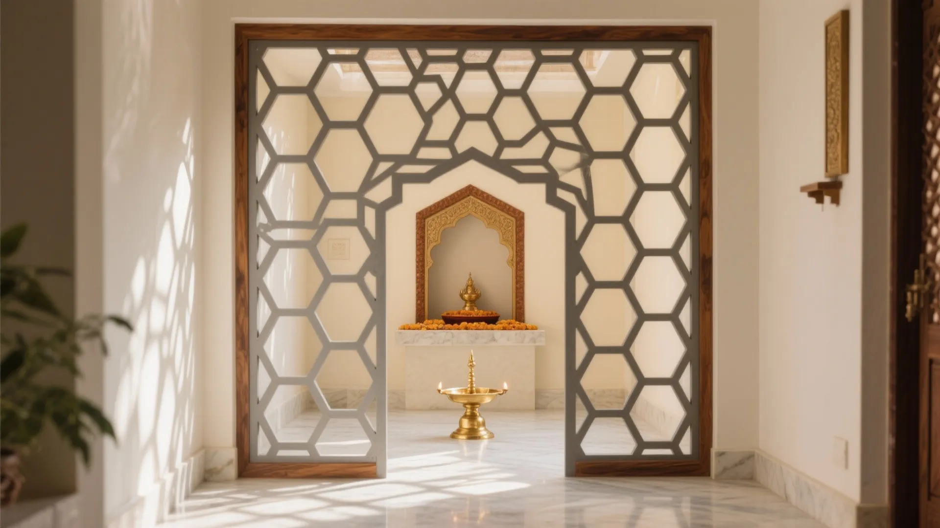 Geometric Jali Patterns for Sacred Privacy