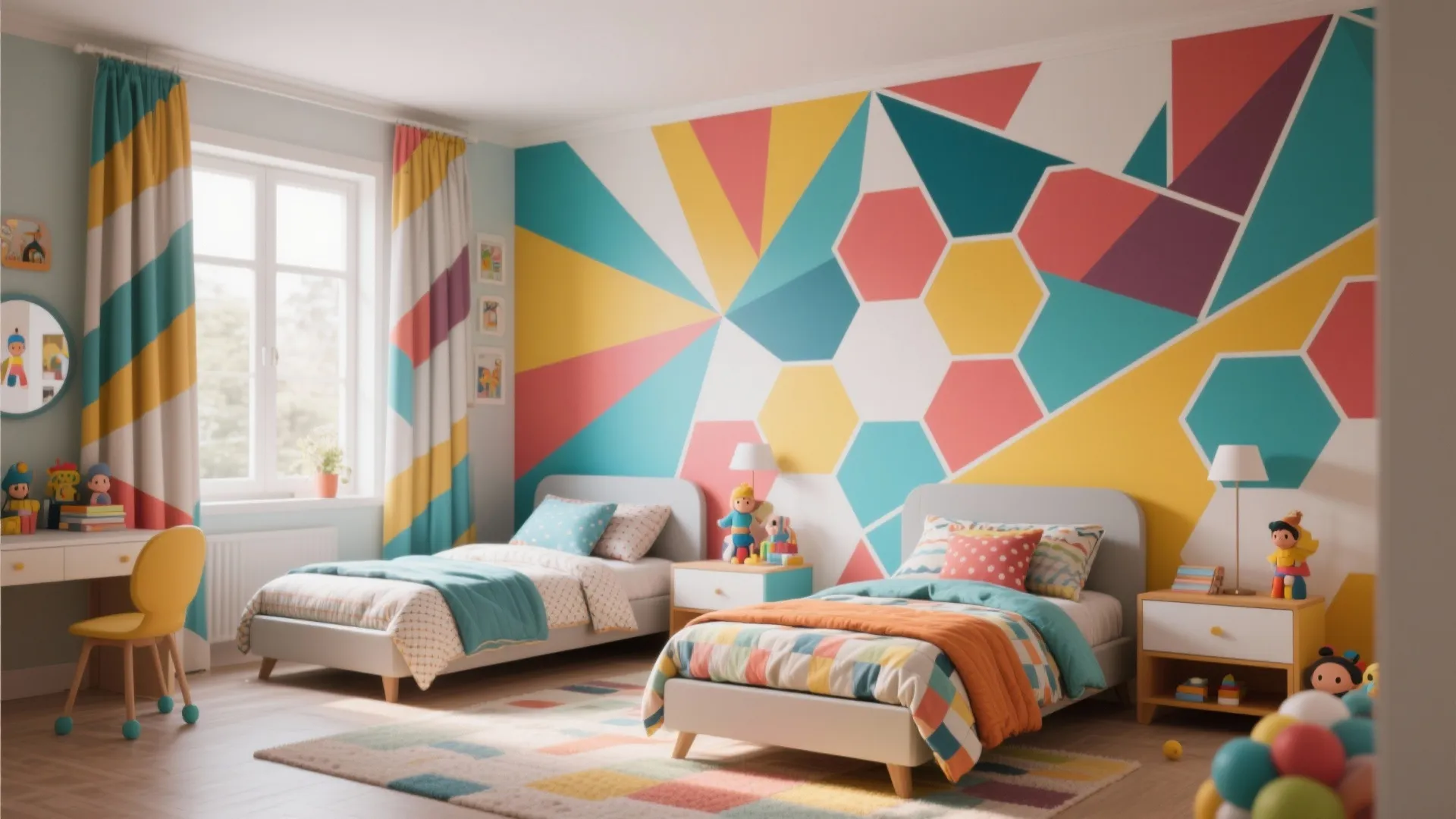 Bold Geometric Shapes