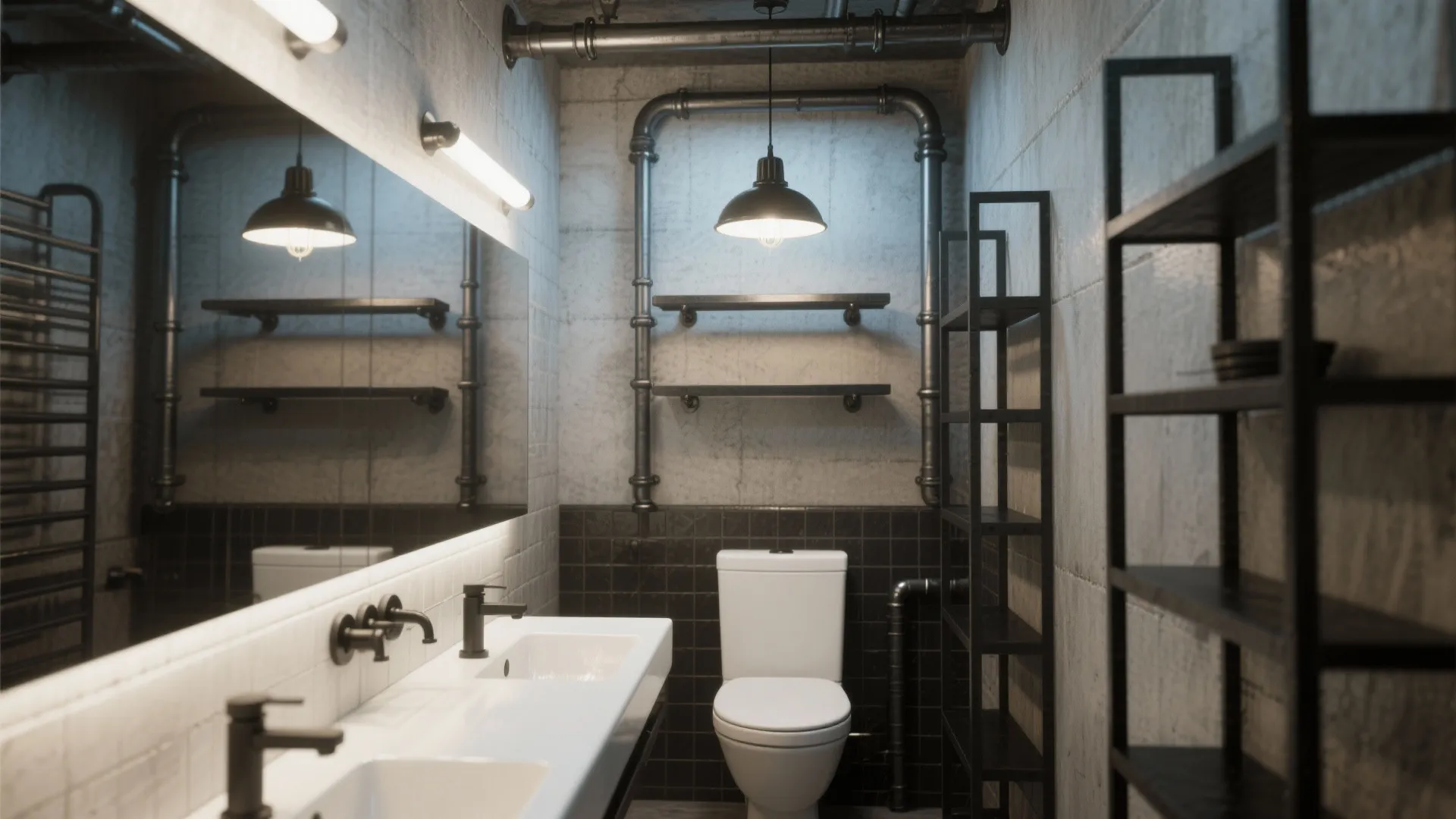 9. Geometric Metal Frames