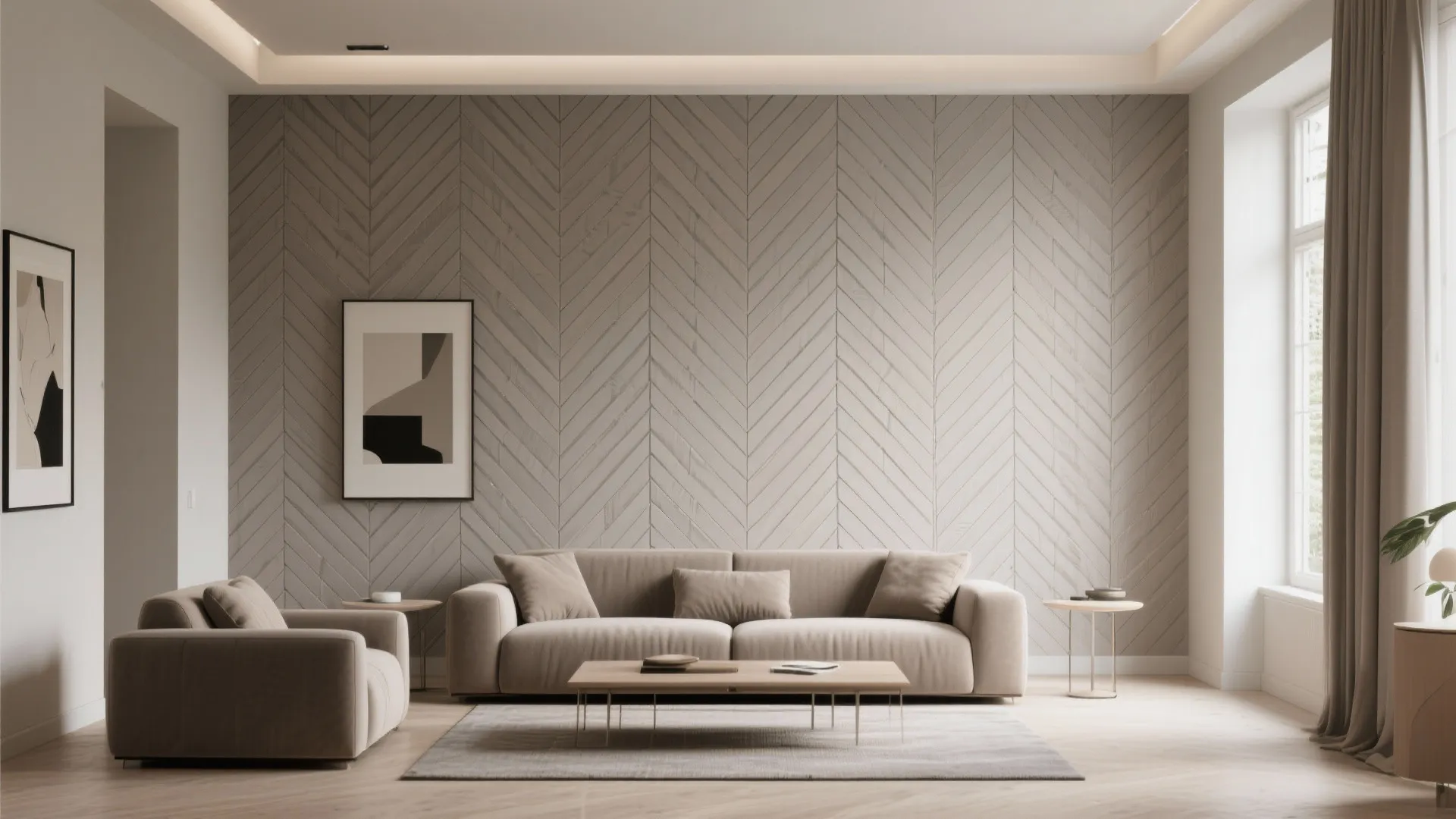 Geometric Patterns in the Right Scale