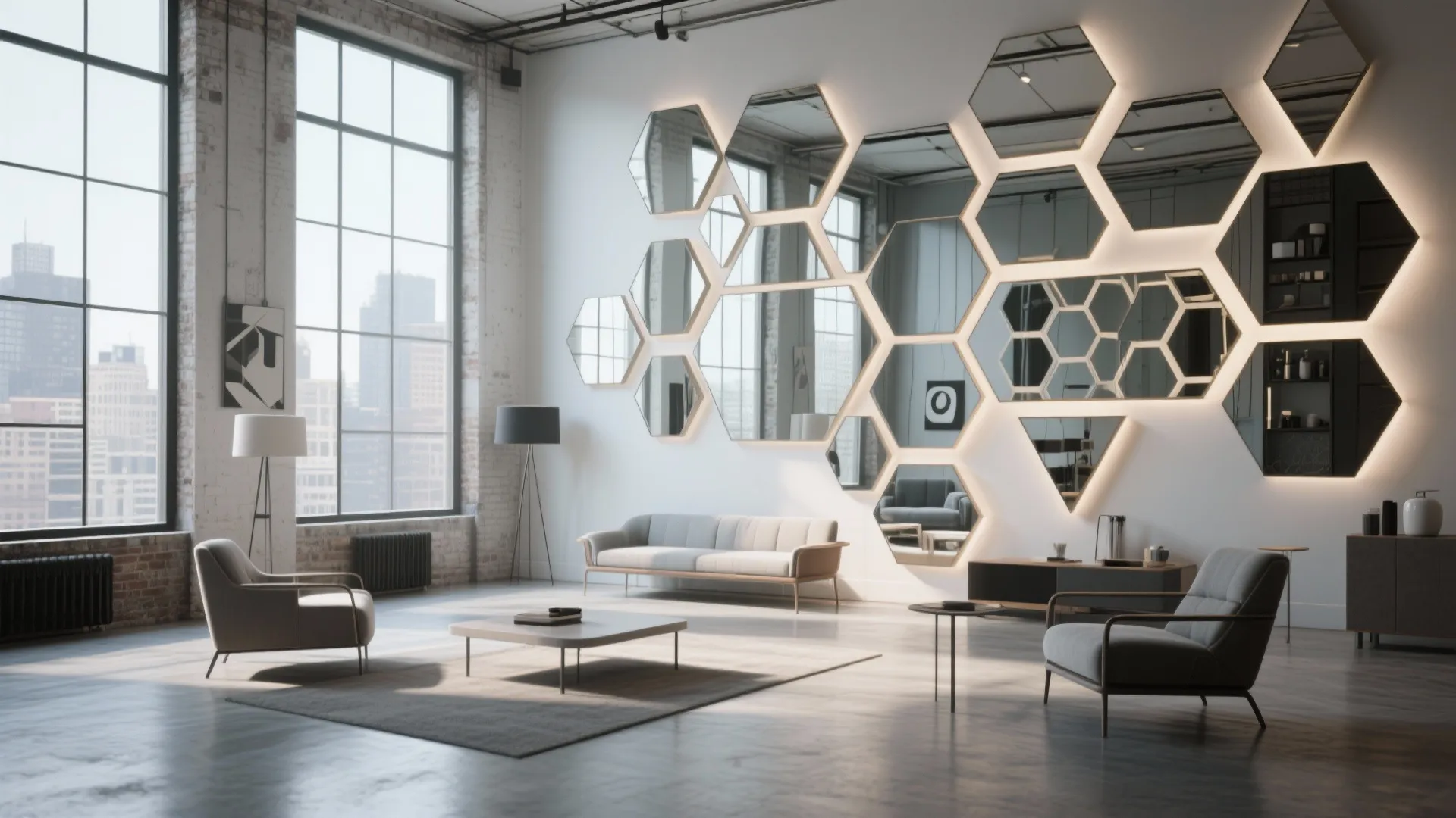 Geometric Modern Arrangements