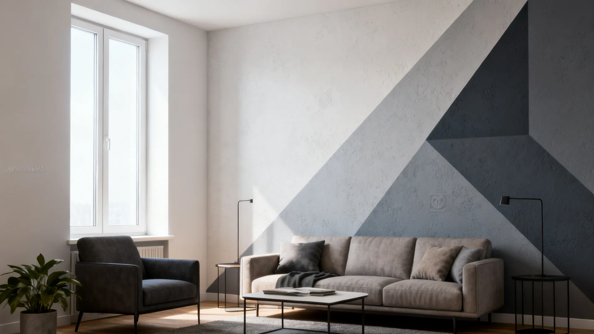 Small Living Room Walls Look Boring? 5 Modern Wall Design Ideas