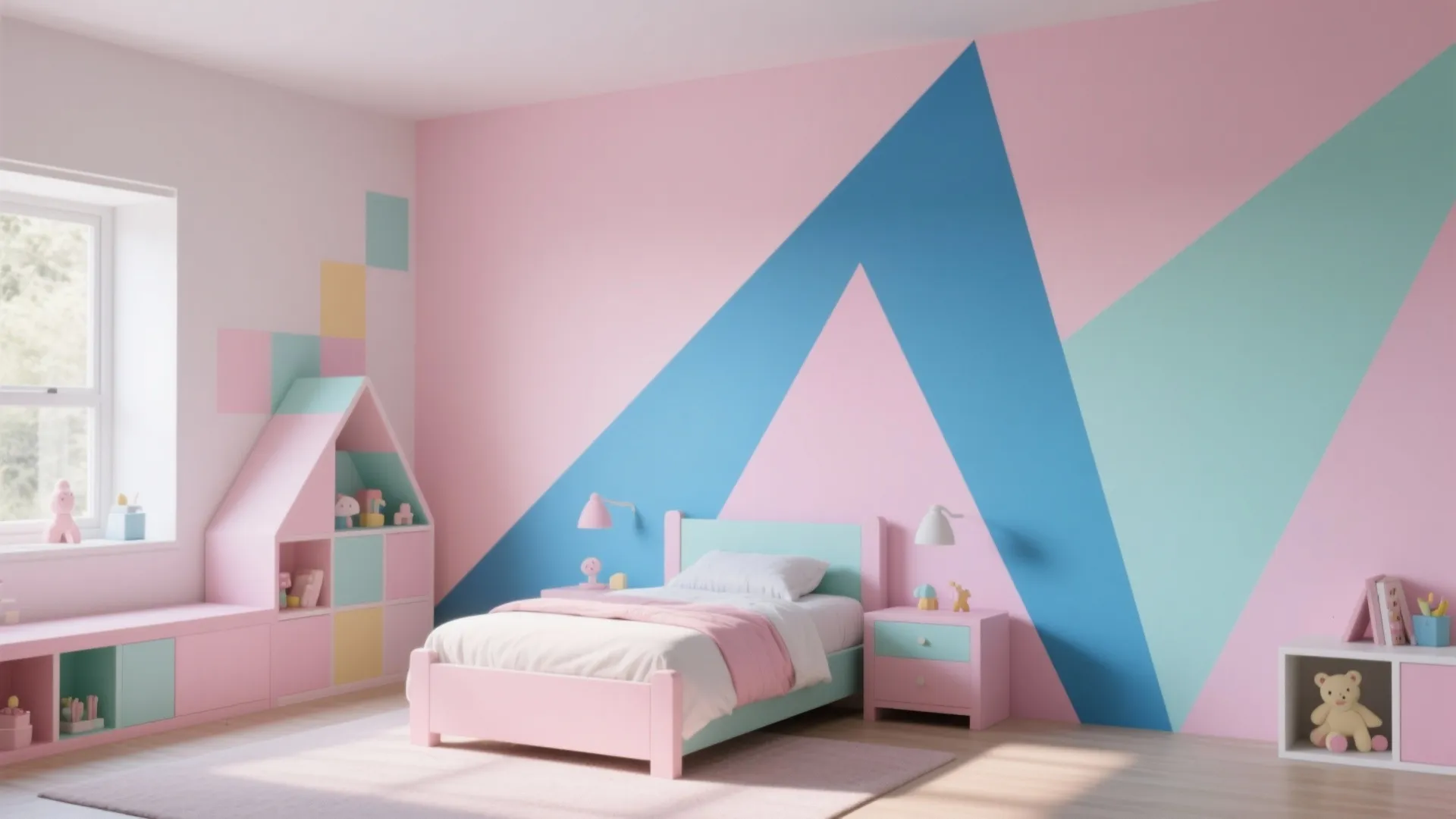 Geometric Wall Paint