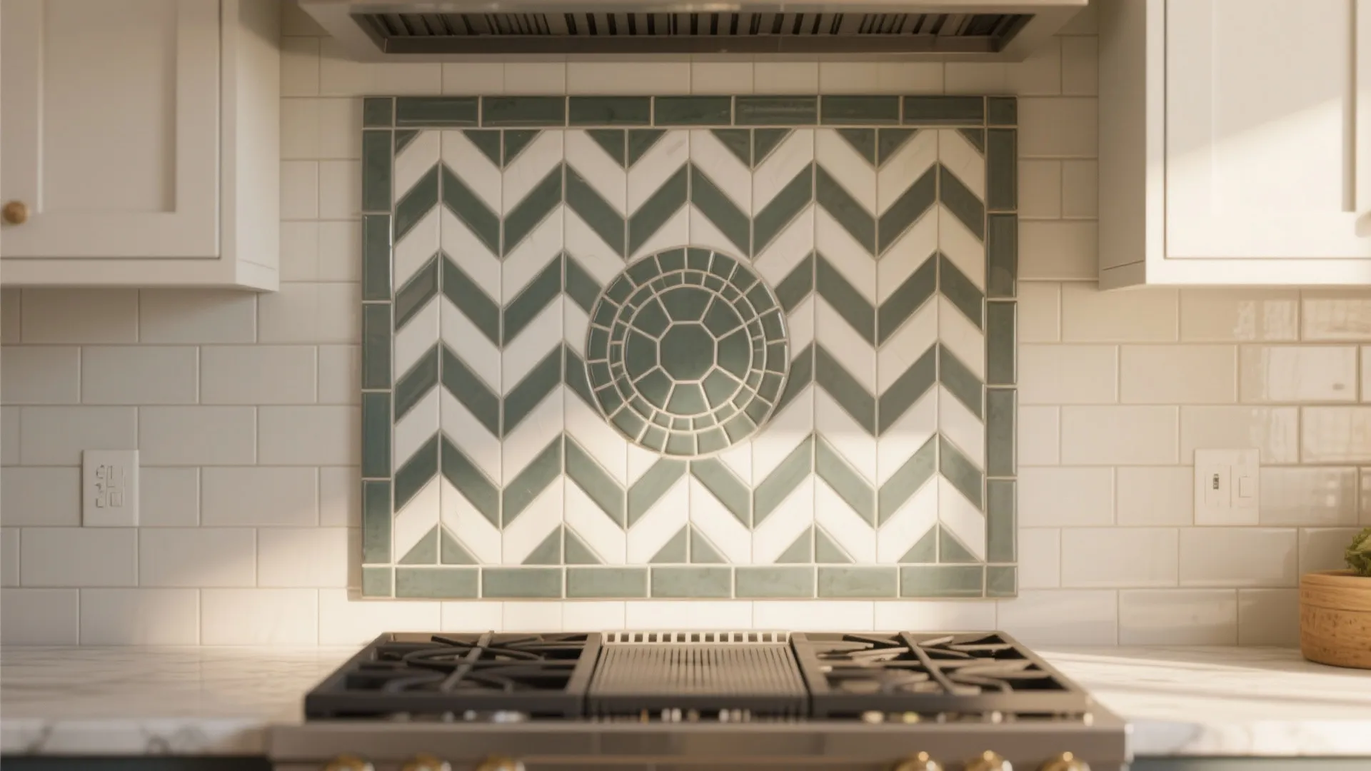 5. Geometric patterns to define a focal zone