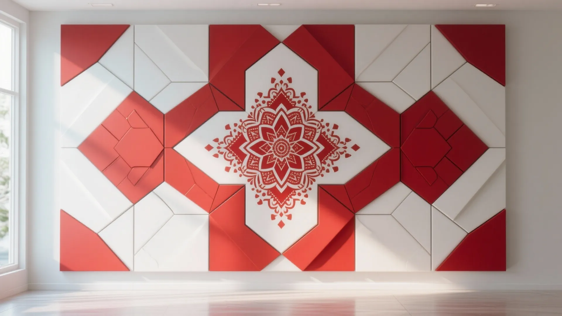 Geometric Panel Art