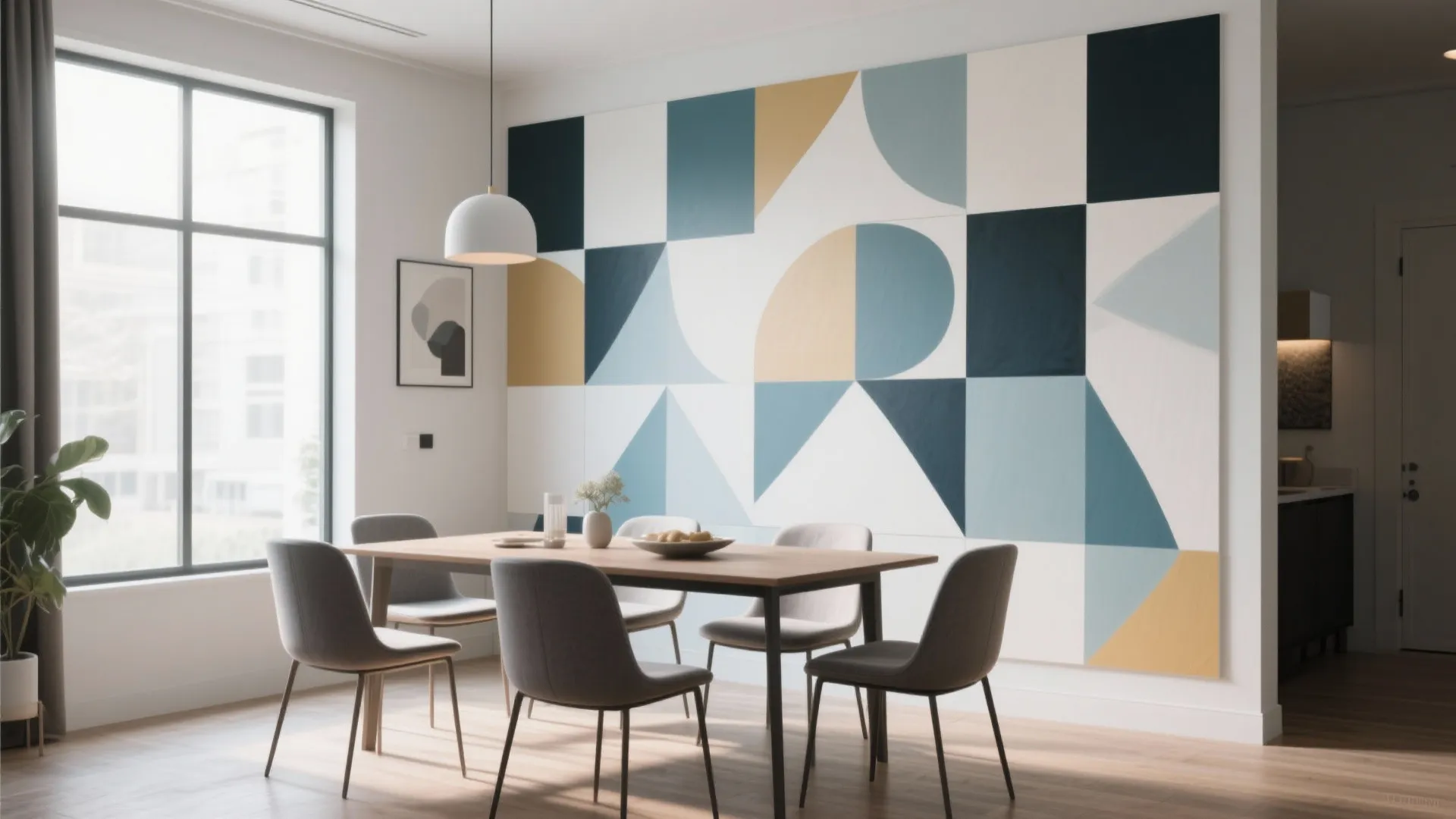4. Modern Geometric Panels