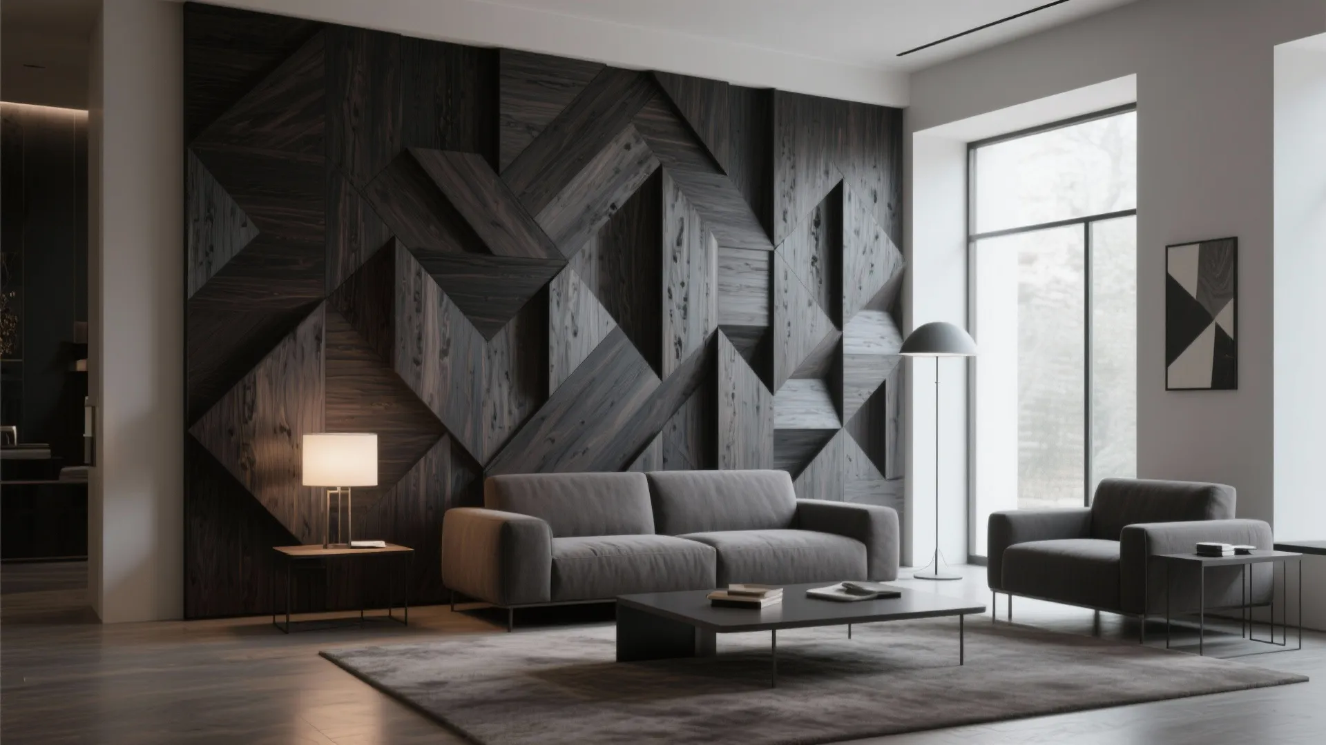 5. Modern Geometric Paneling