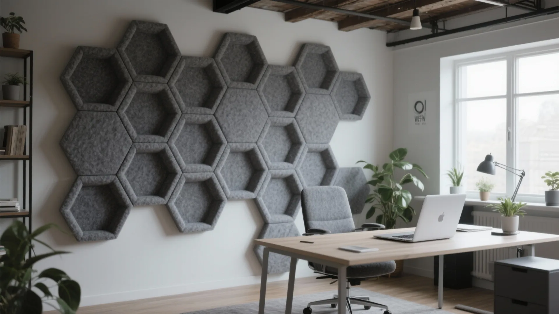 Geometric Acoustic Panels That Double as Art