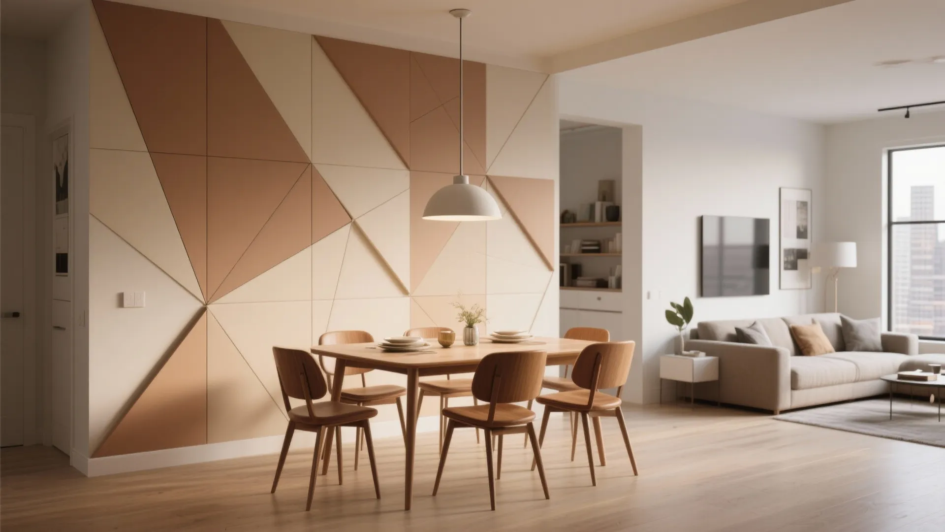 2. Geometric Panels to Define the Space