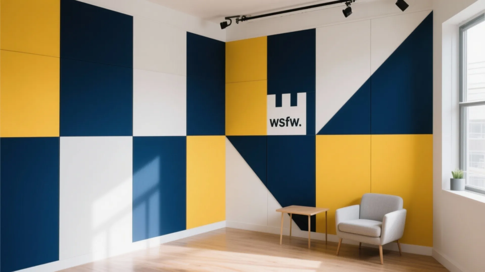 Vibrant Geometric Panels