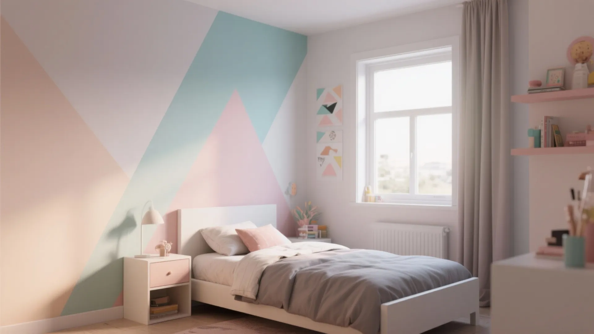 Geometric Shapes and Color Blocking