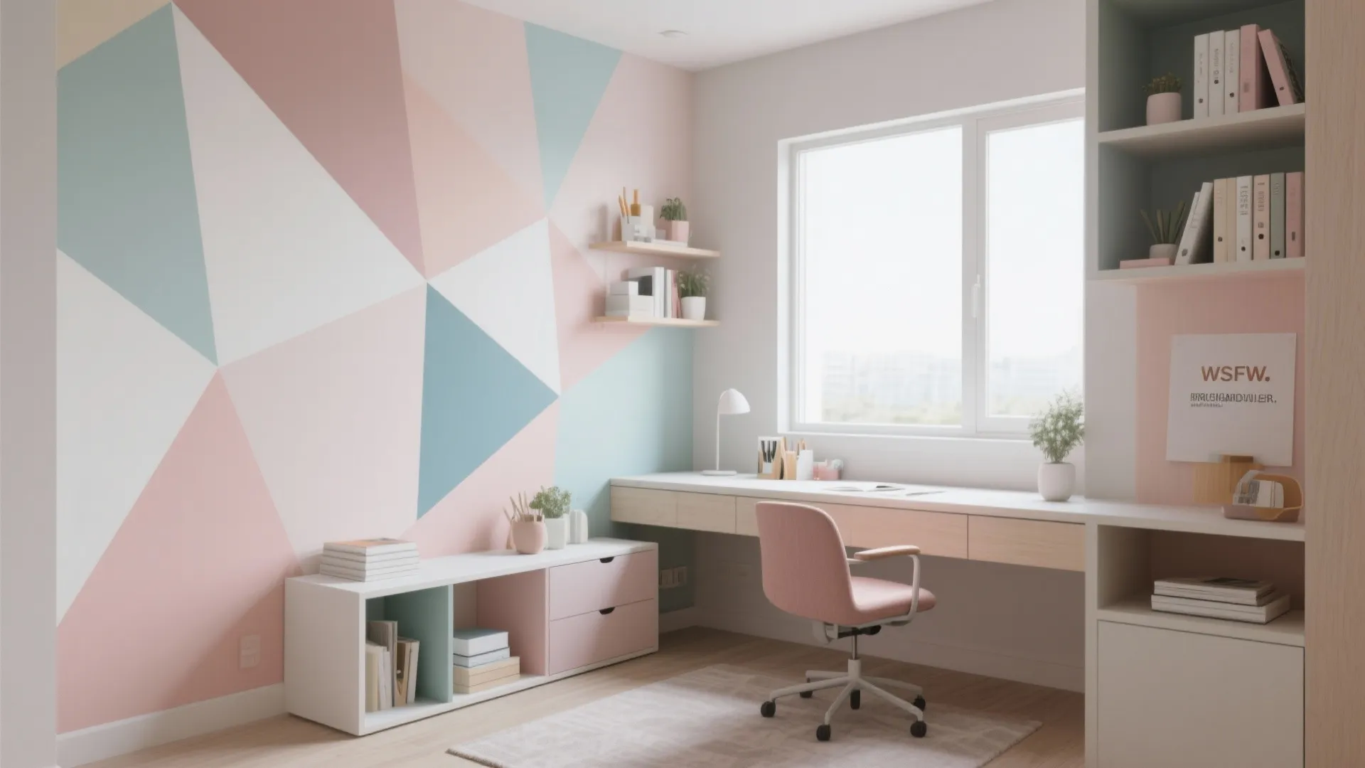 3. Geometric Wall Patterns