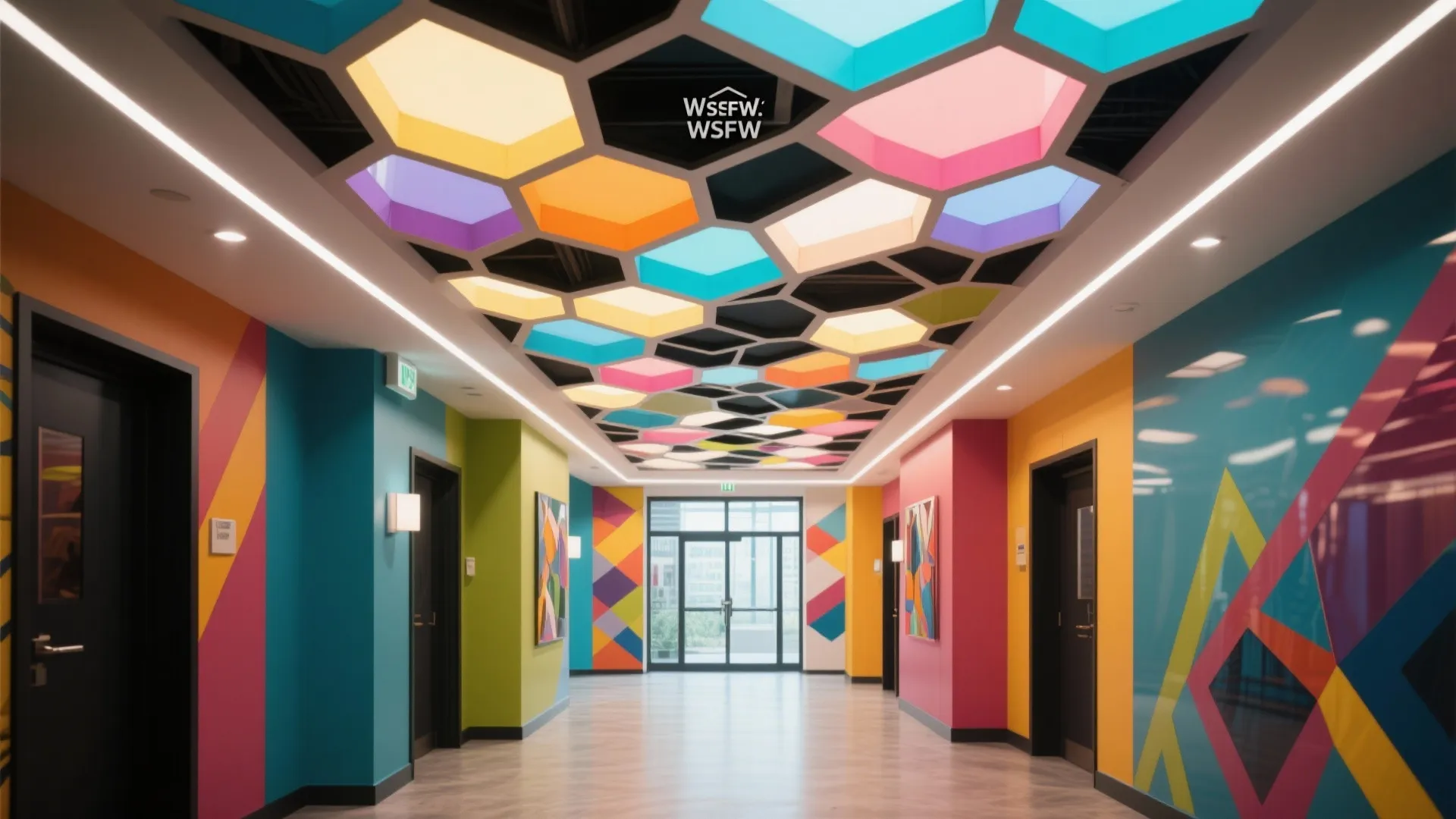 Geometric Cut-Out Patterns