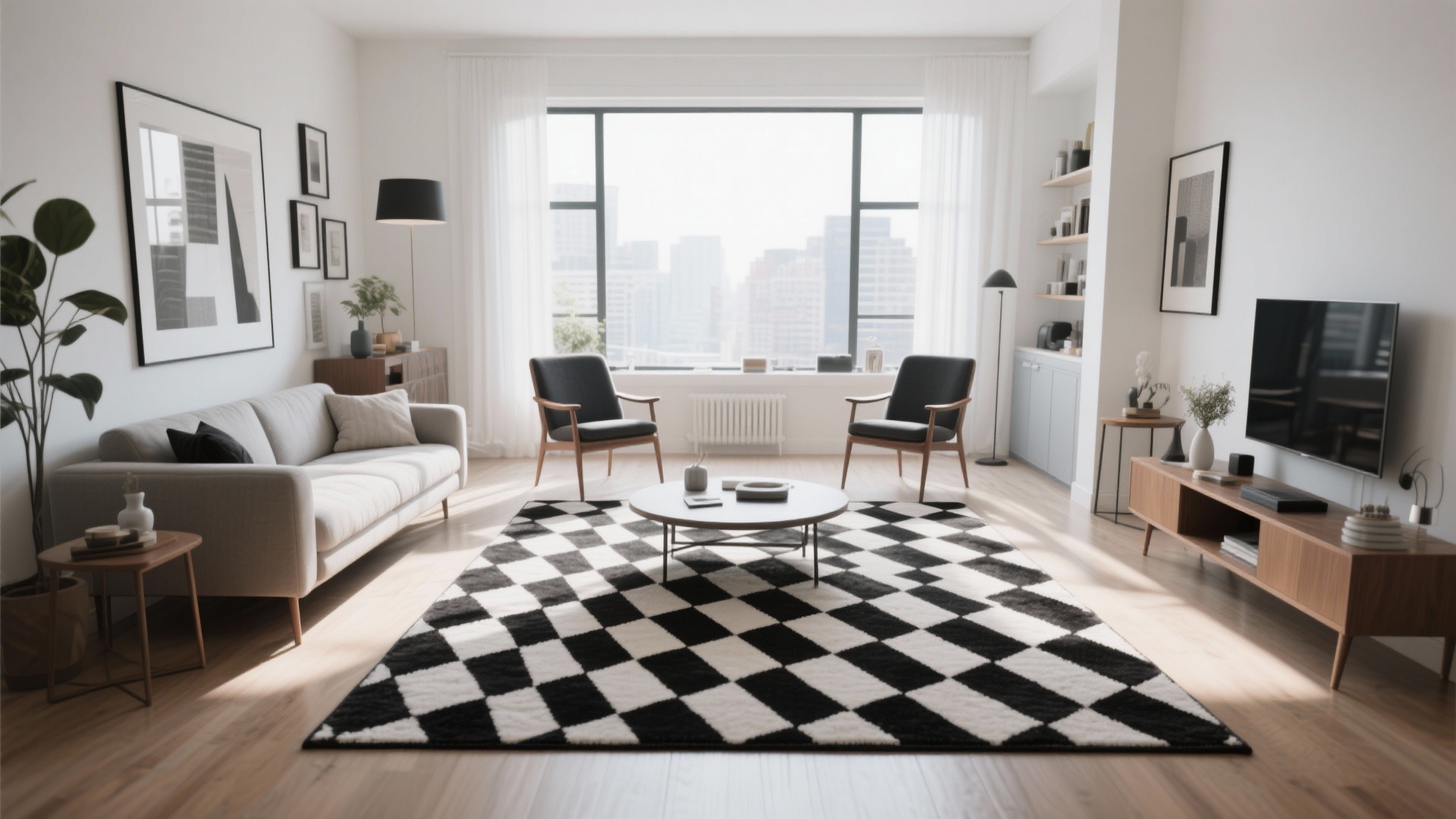 Living Room Feels Empty? 12x12 Area Rug Layout Ideas