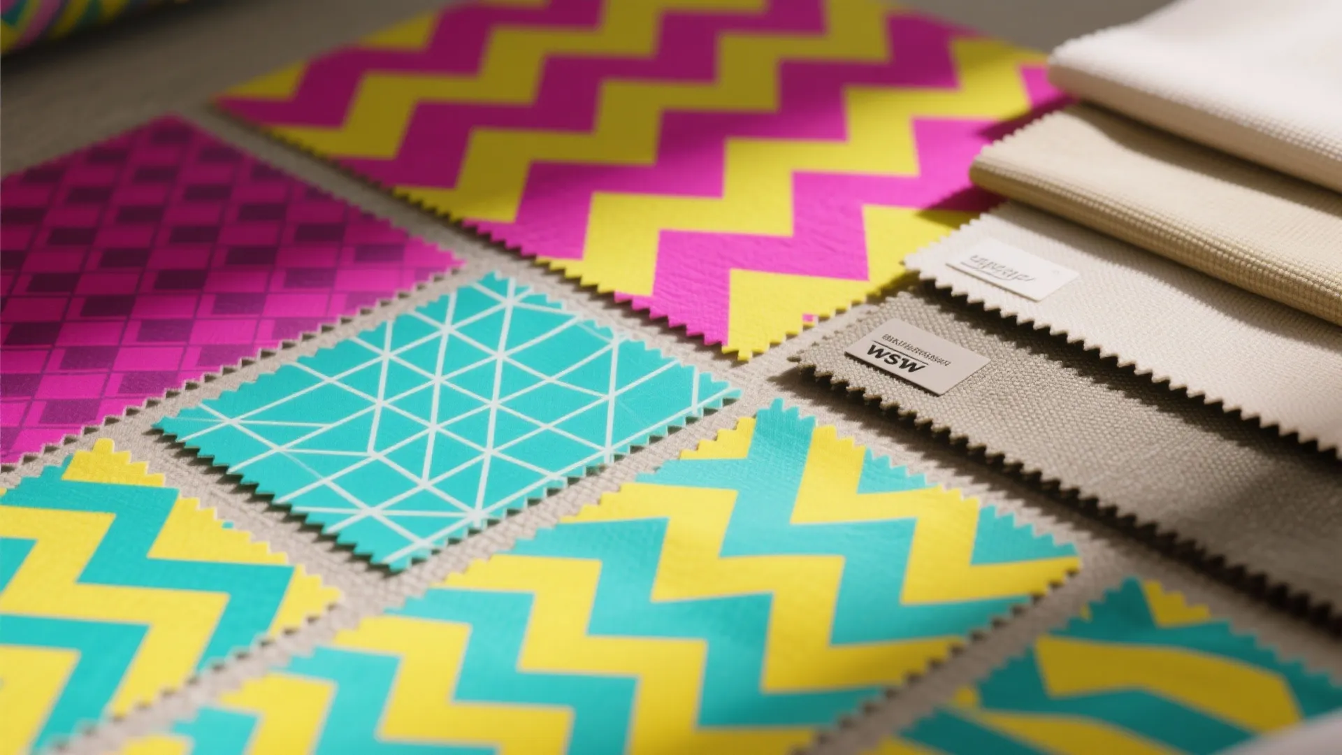 2. Bold Geometric Patterns