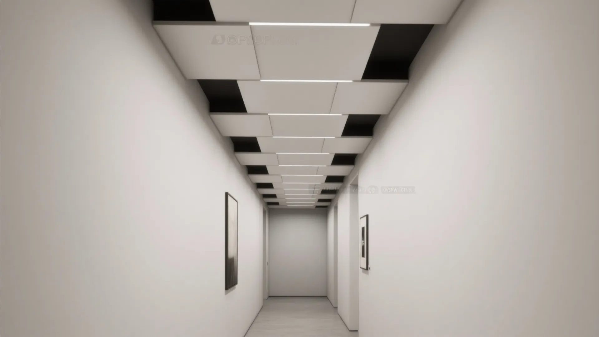 Geometric POP Panels with Shadow Gaps