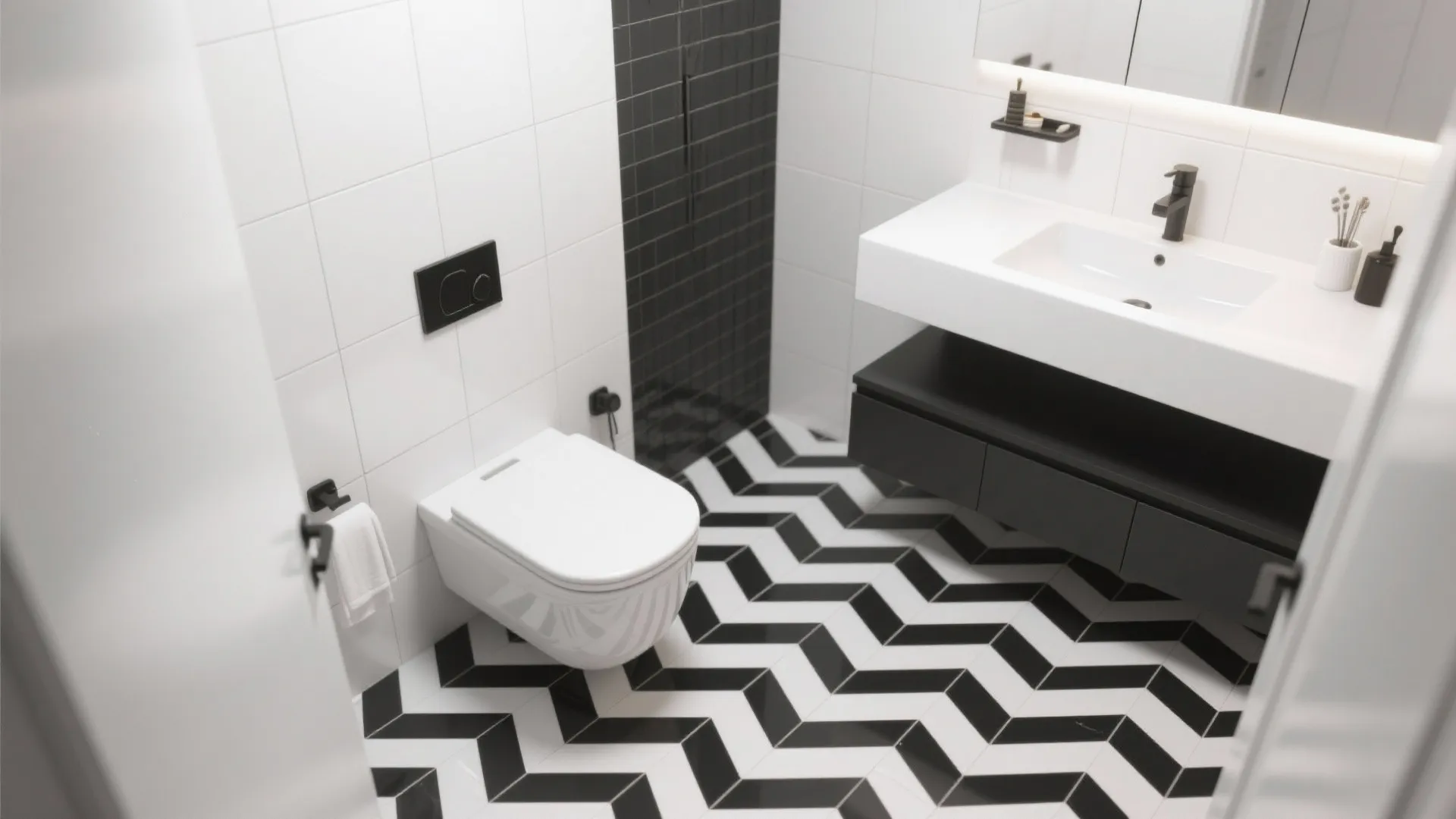 6. Geometric Porcelain Prints