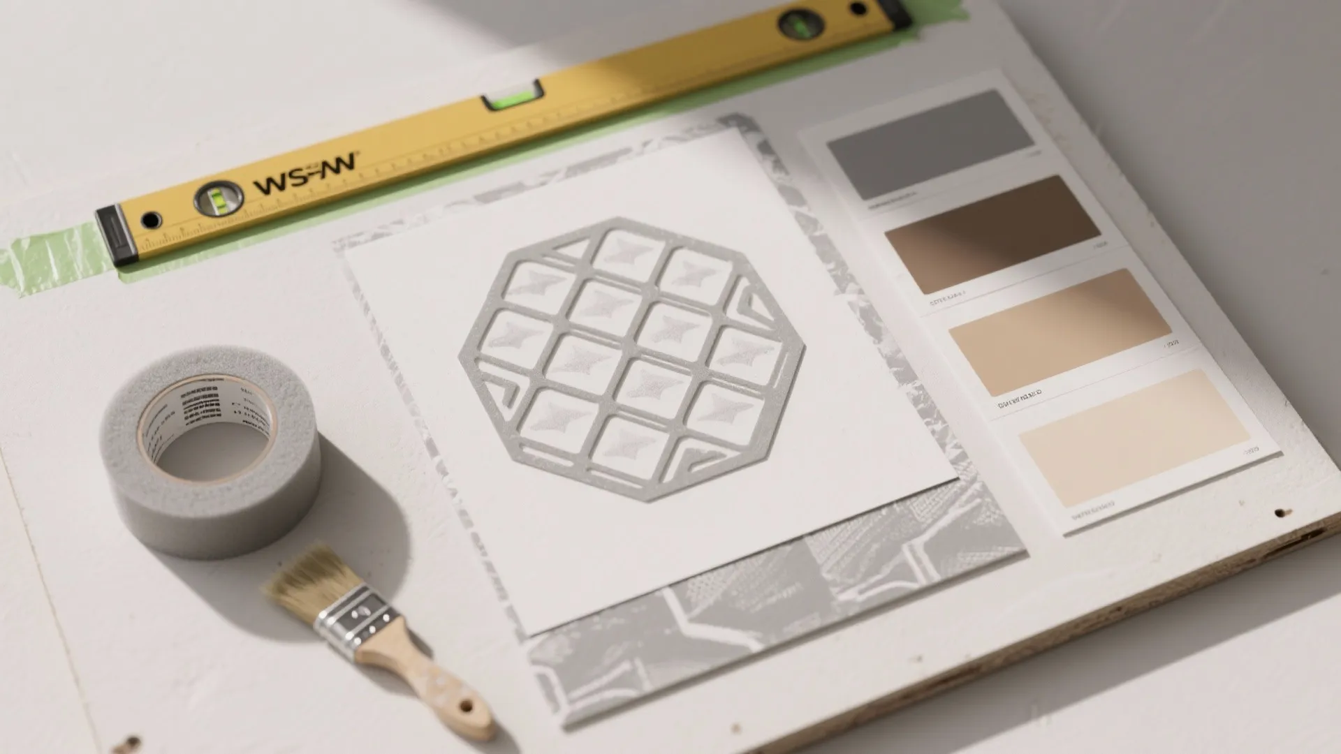 Geometric Repeat Stencils