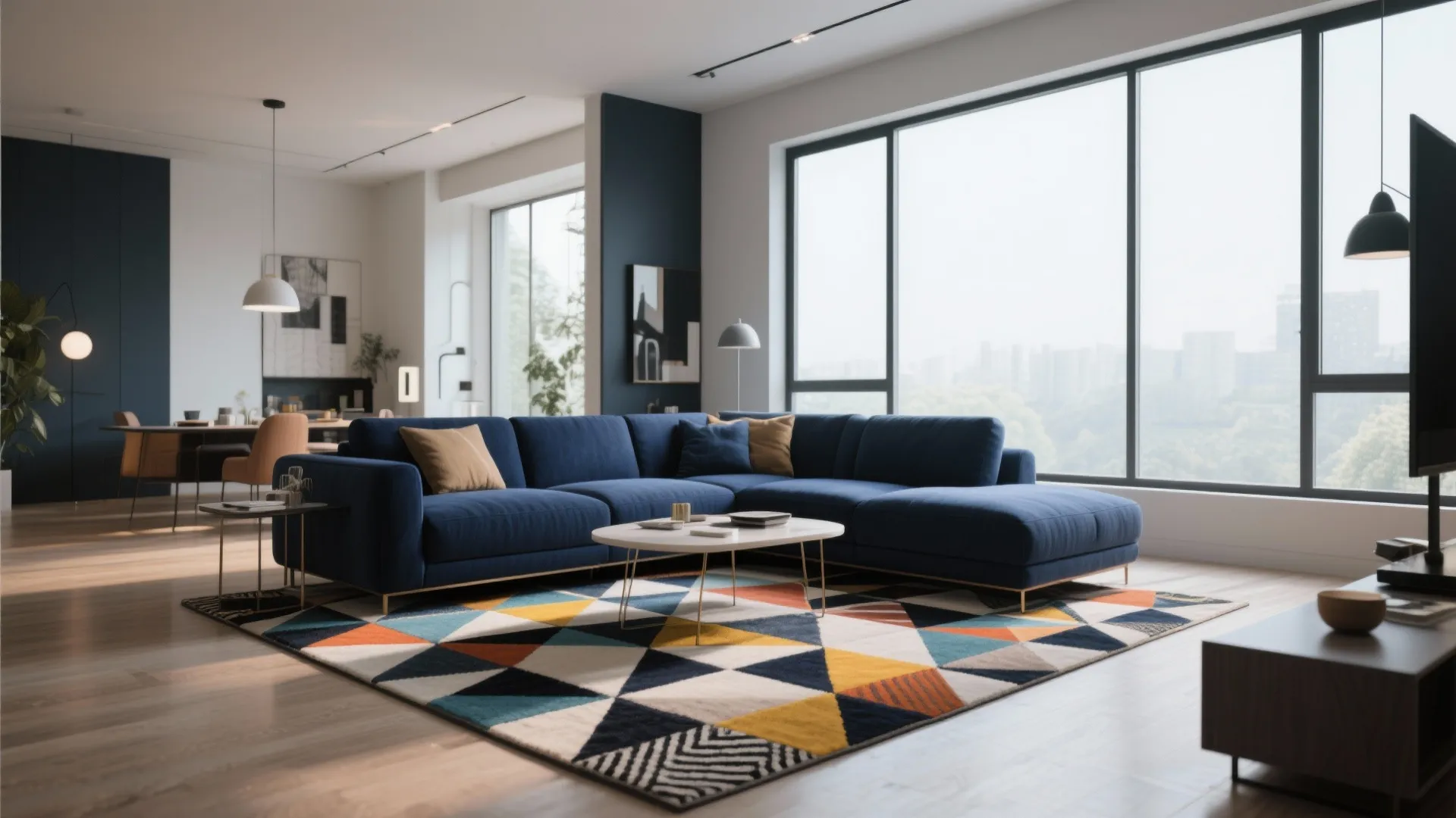 7. Geometric Rugs as a Statement