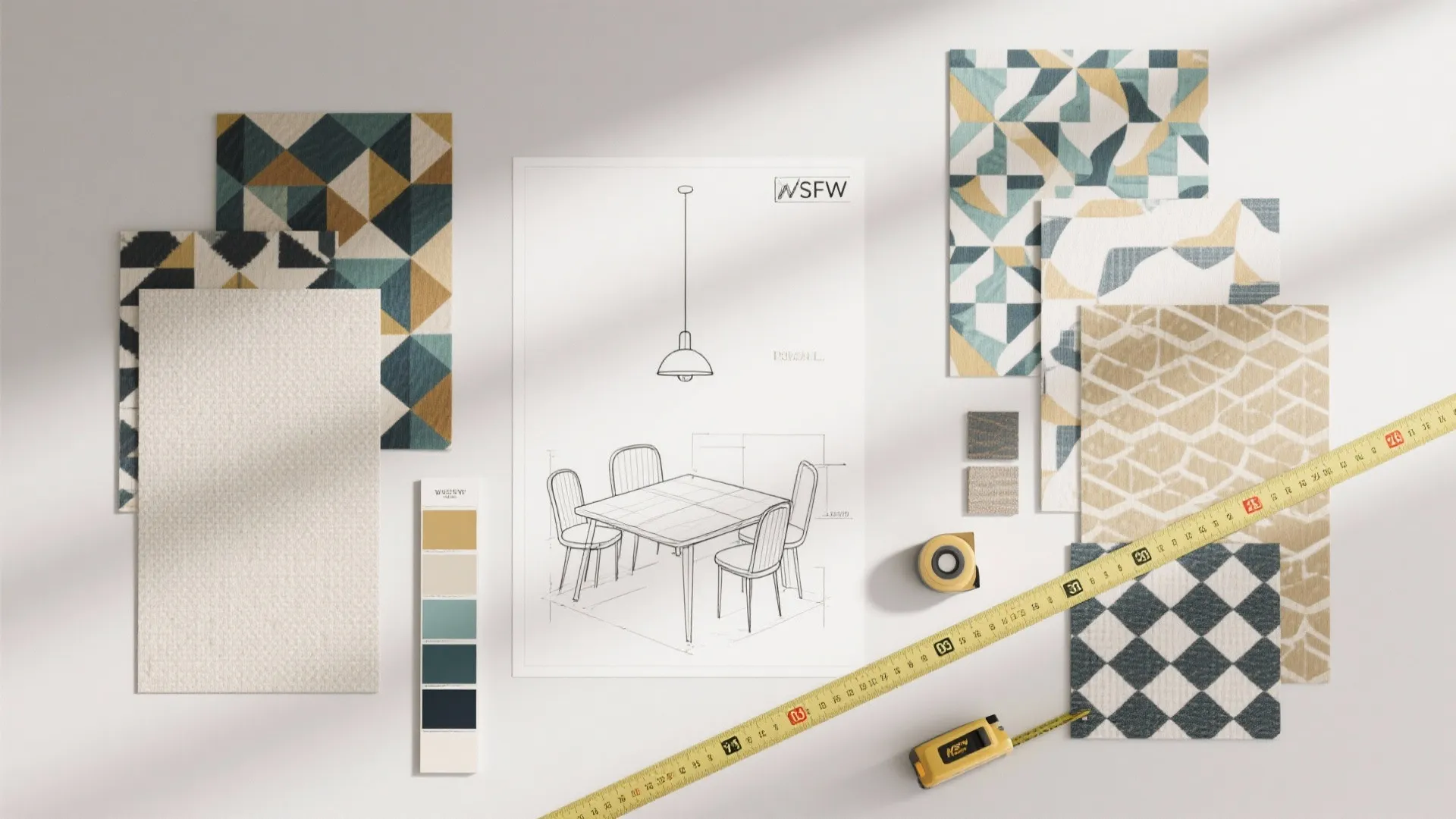 4. Geometric Accent for Modern Energy