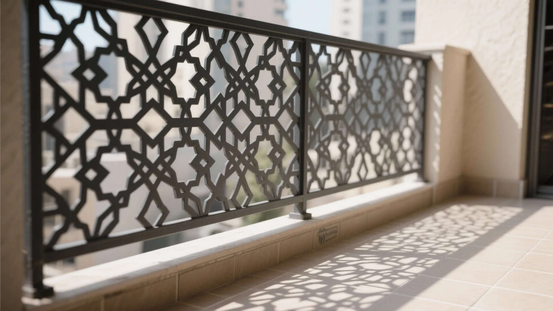 Patterned Screens with Geometric Motifs