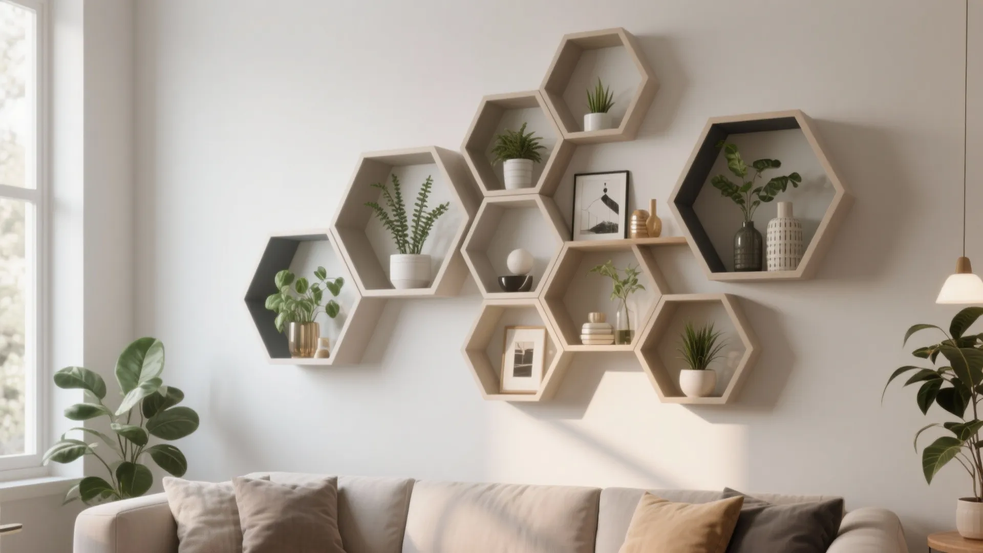Geometric Shelf Designs