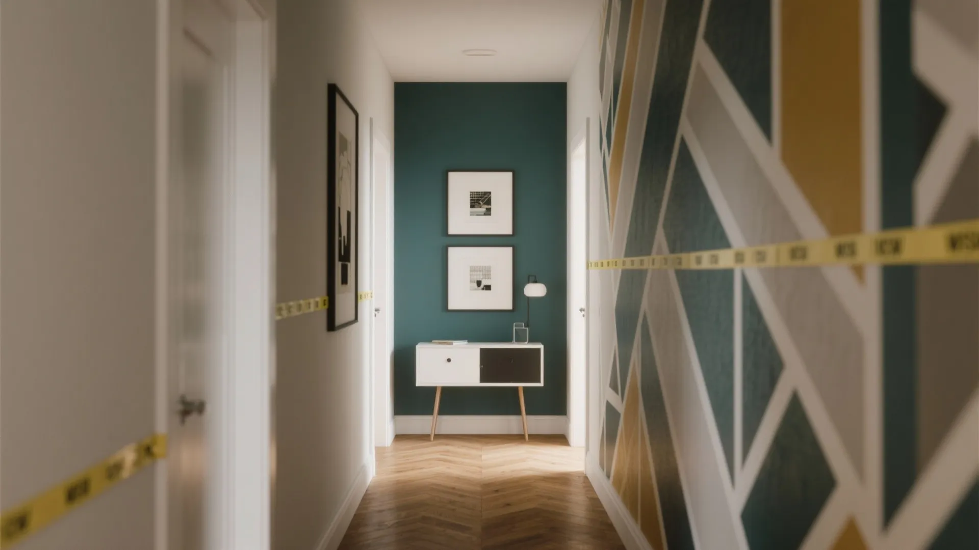 1. Geometric repeat stencils for a modern punch