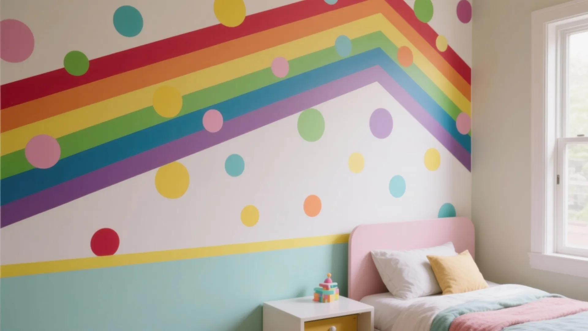 Storybook Walls with Shapes, Stripes, and Patterns
