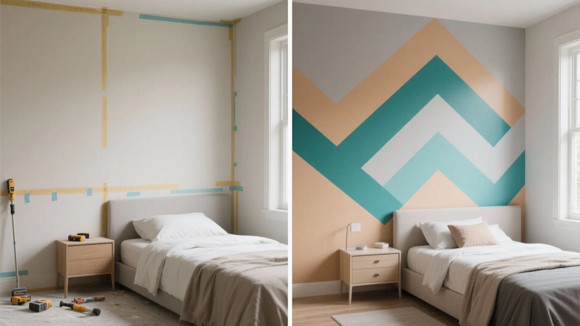 Geometric Tape Patterns