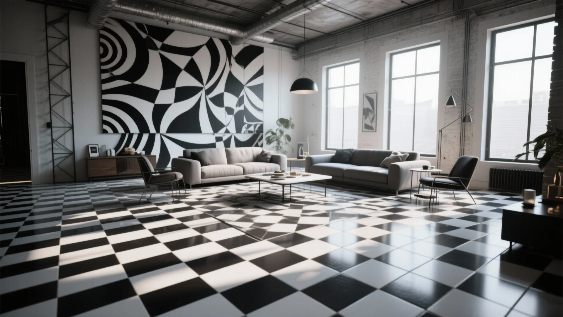 Bold Geometric Tiles