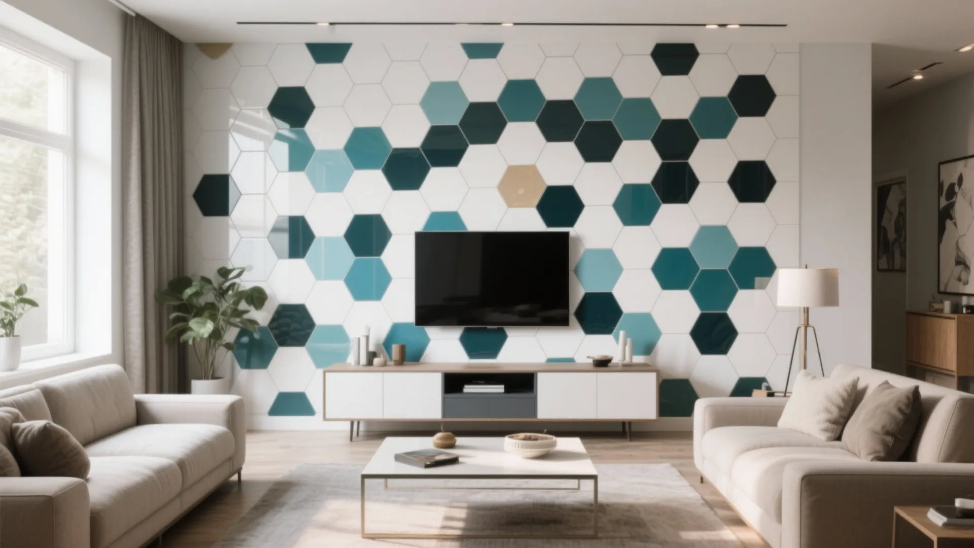 Geometric Patterned Tiles